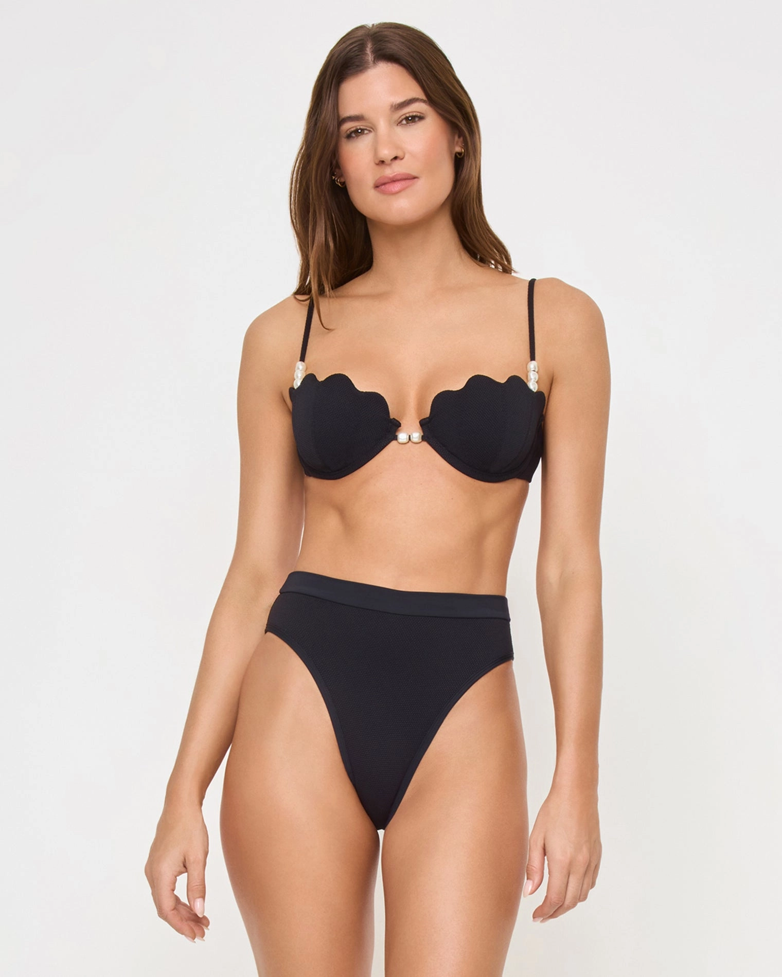 Frenchi Bikini Bottom - Black