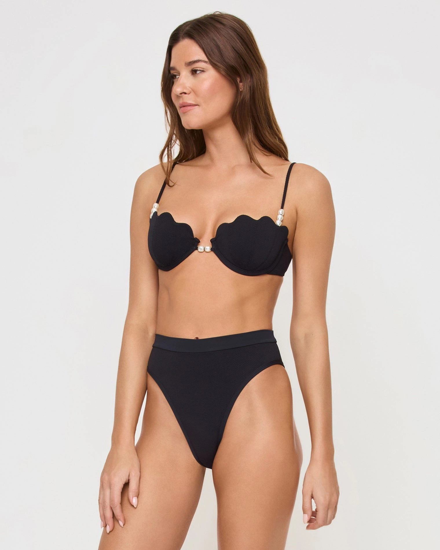 Frenchi Bikini Bottom - Black