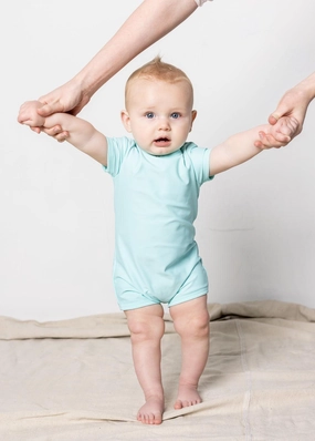 Fresh Mint | Baby Shorties Rashguard (Unisex)
