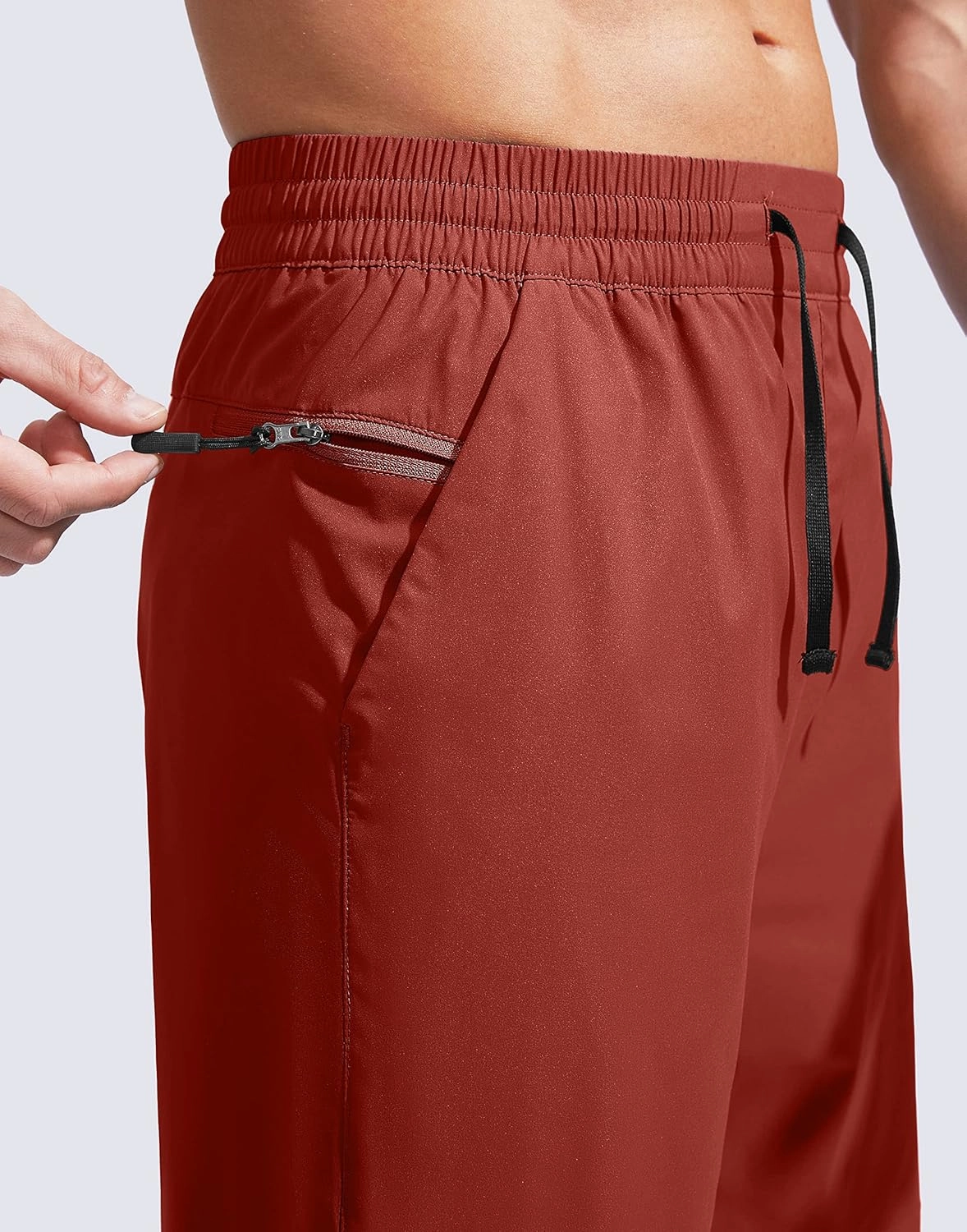 G Gradual Men's Swim Trunks Quick Dry Bathing Suit Beach Board Shorts for Men with Zipper Pockets and Mesh Lining