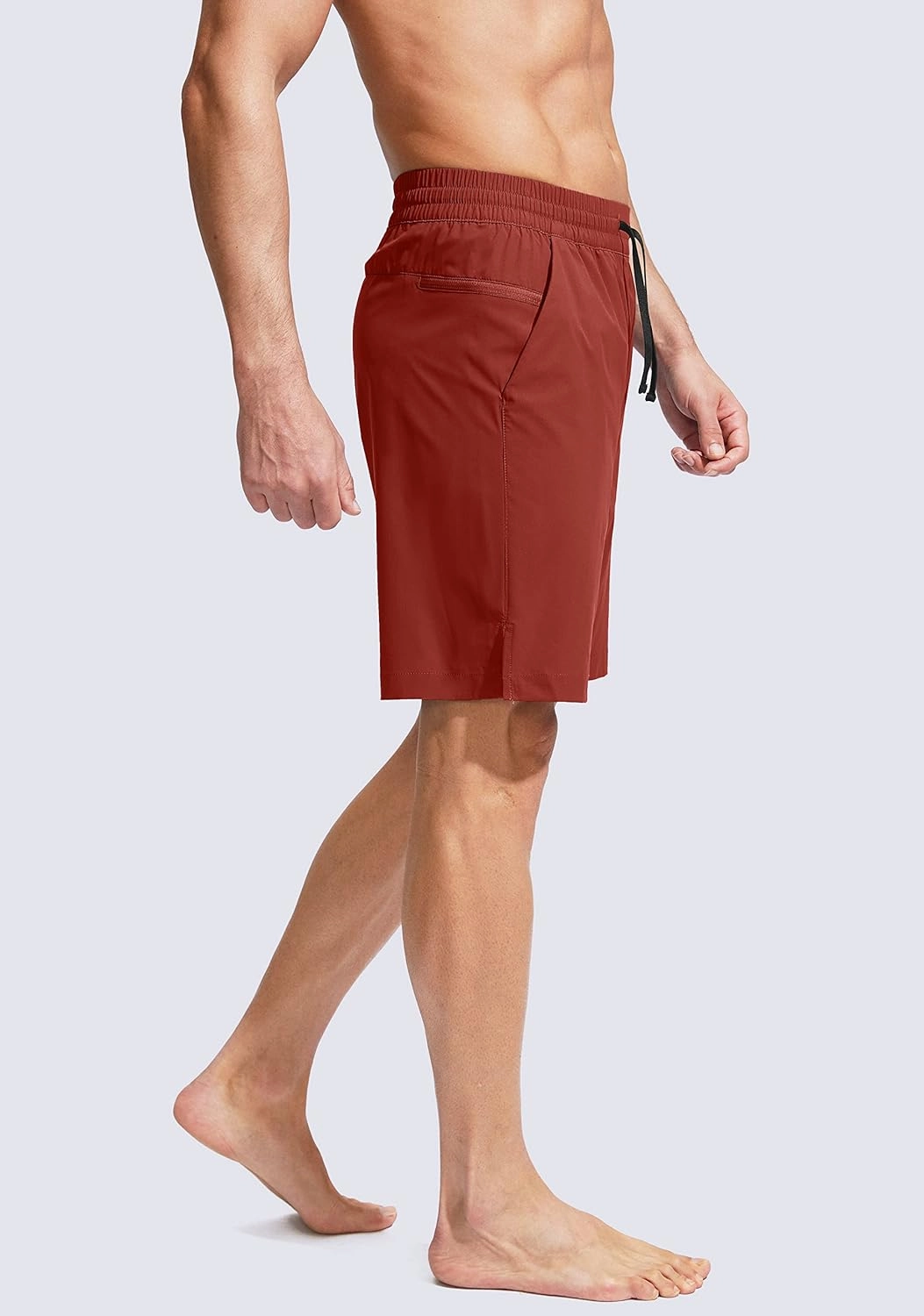 G Gradual Men's Swim Trunks Quick Dry Bathing Suit Beach Board Shorts for Men with Zipper Pockets and Mesh Lining