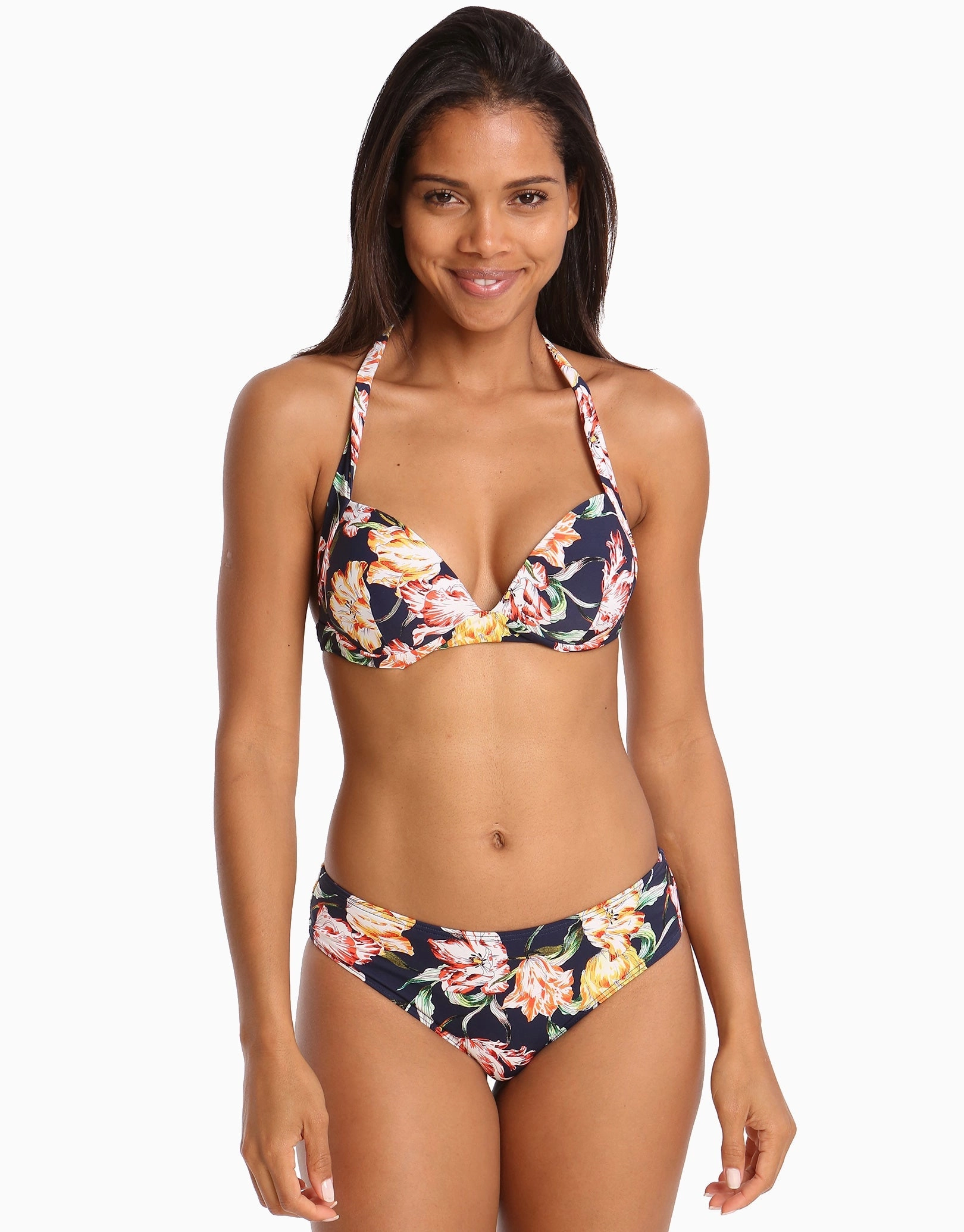 Galleria 50s Moulded Bikini Top - Ink