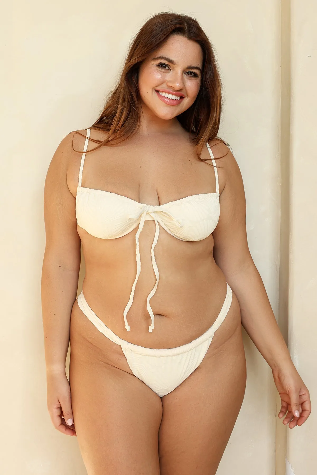 Gardenia Seashell Underwire Super Cheeky Set