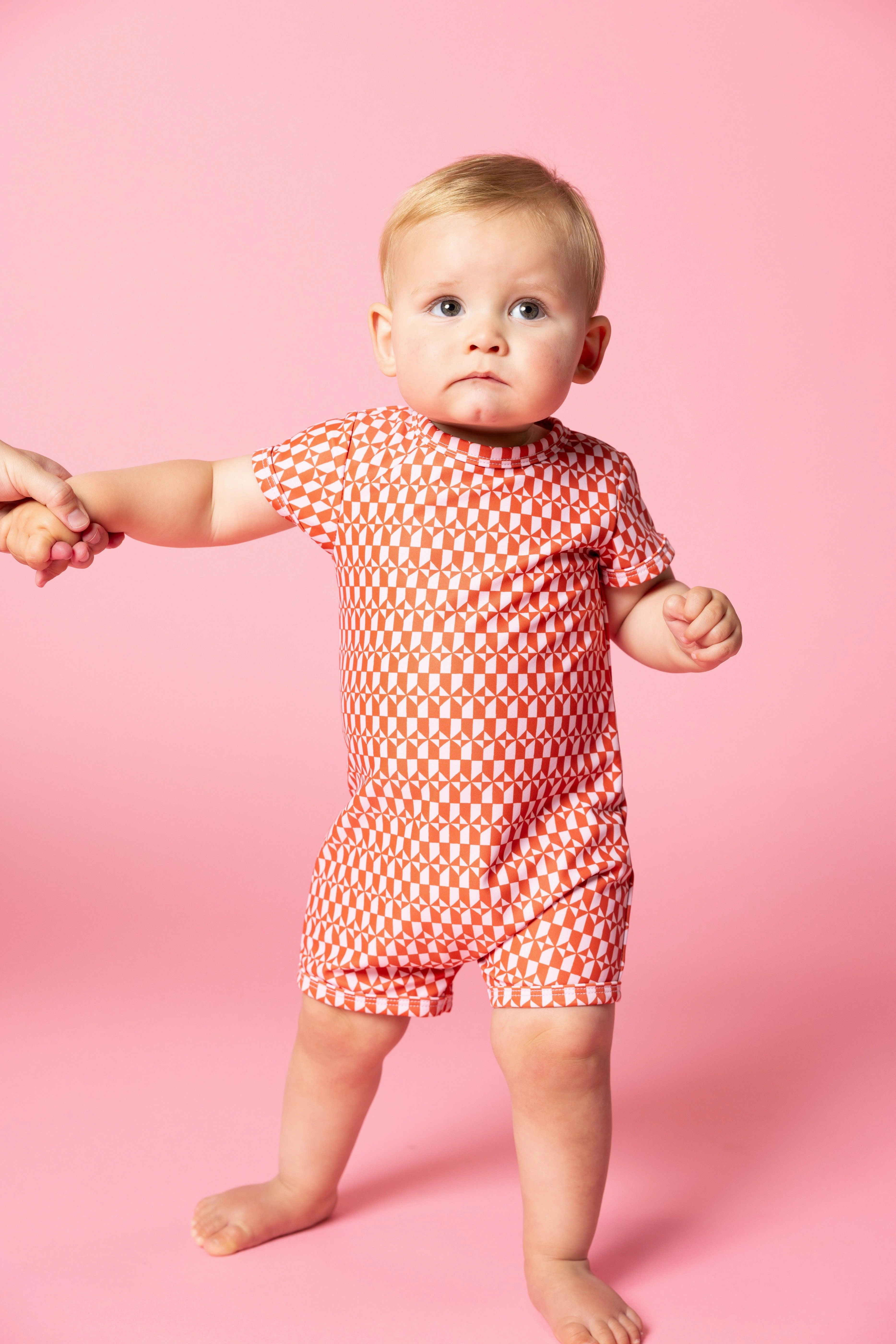 Geometric | Baby Shorties Rashguard (Unisex)
