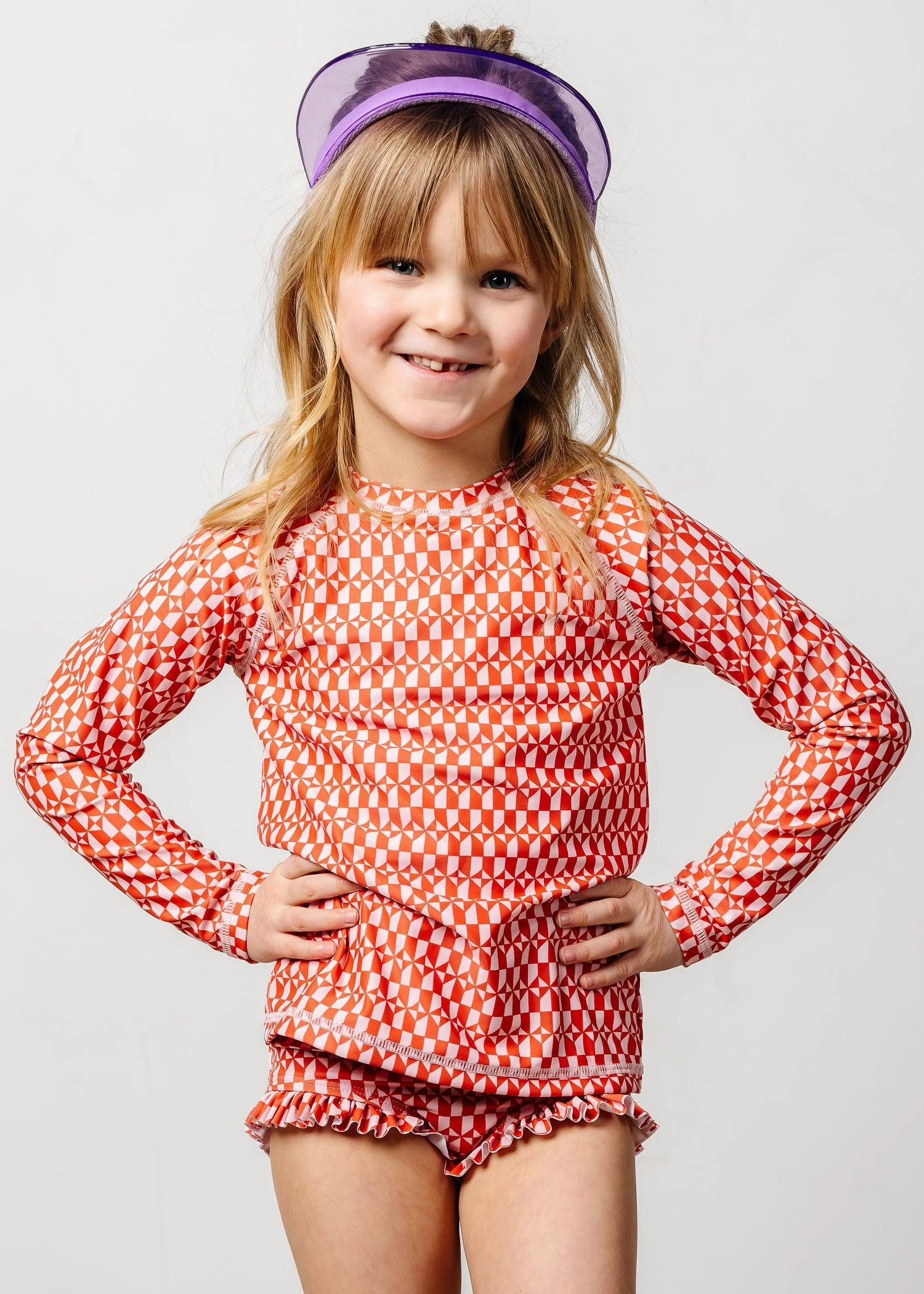 Geometric | Mini Rashguard Top (Unisex)