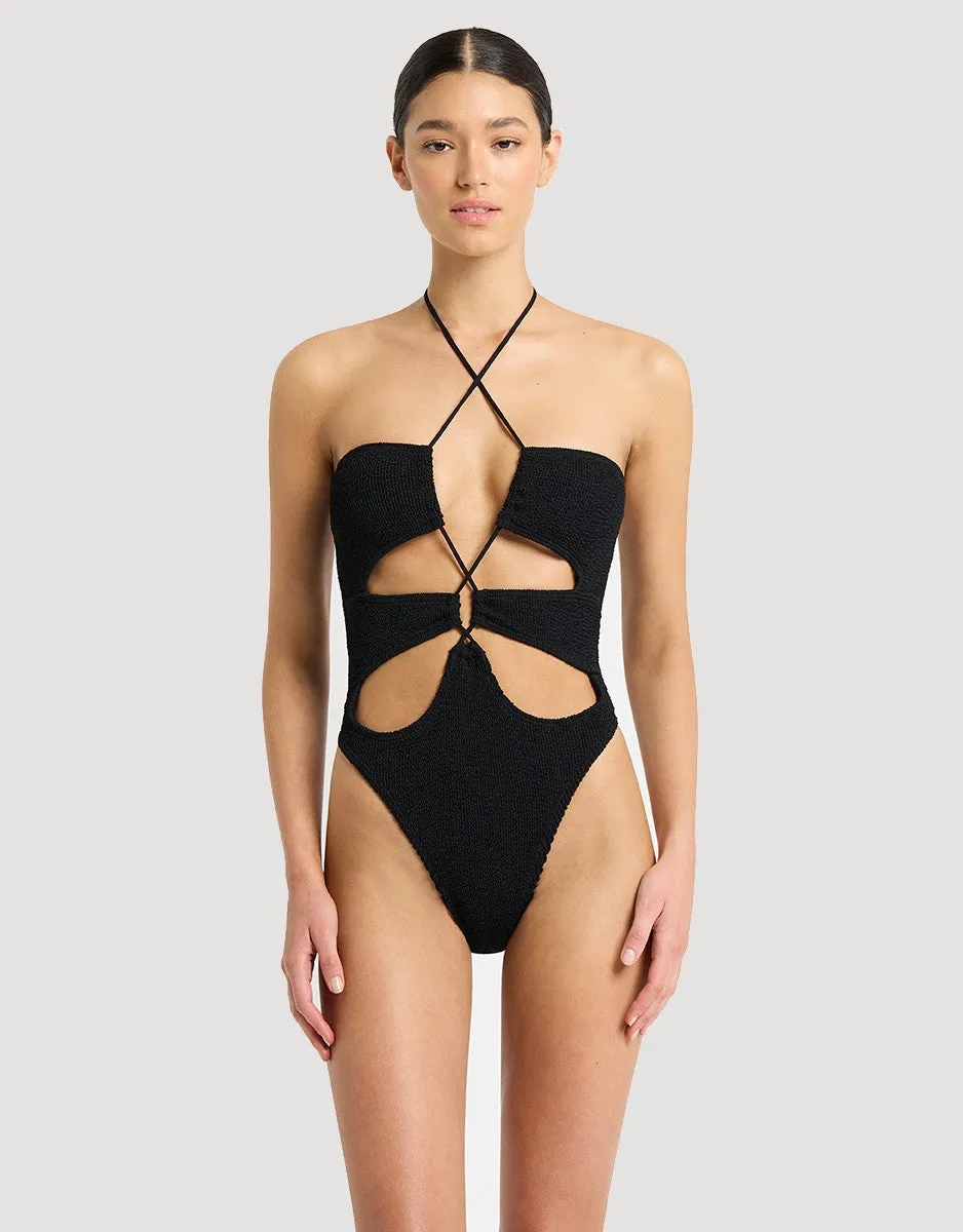 Gia One Piece Swimsuit Black