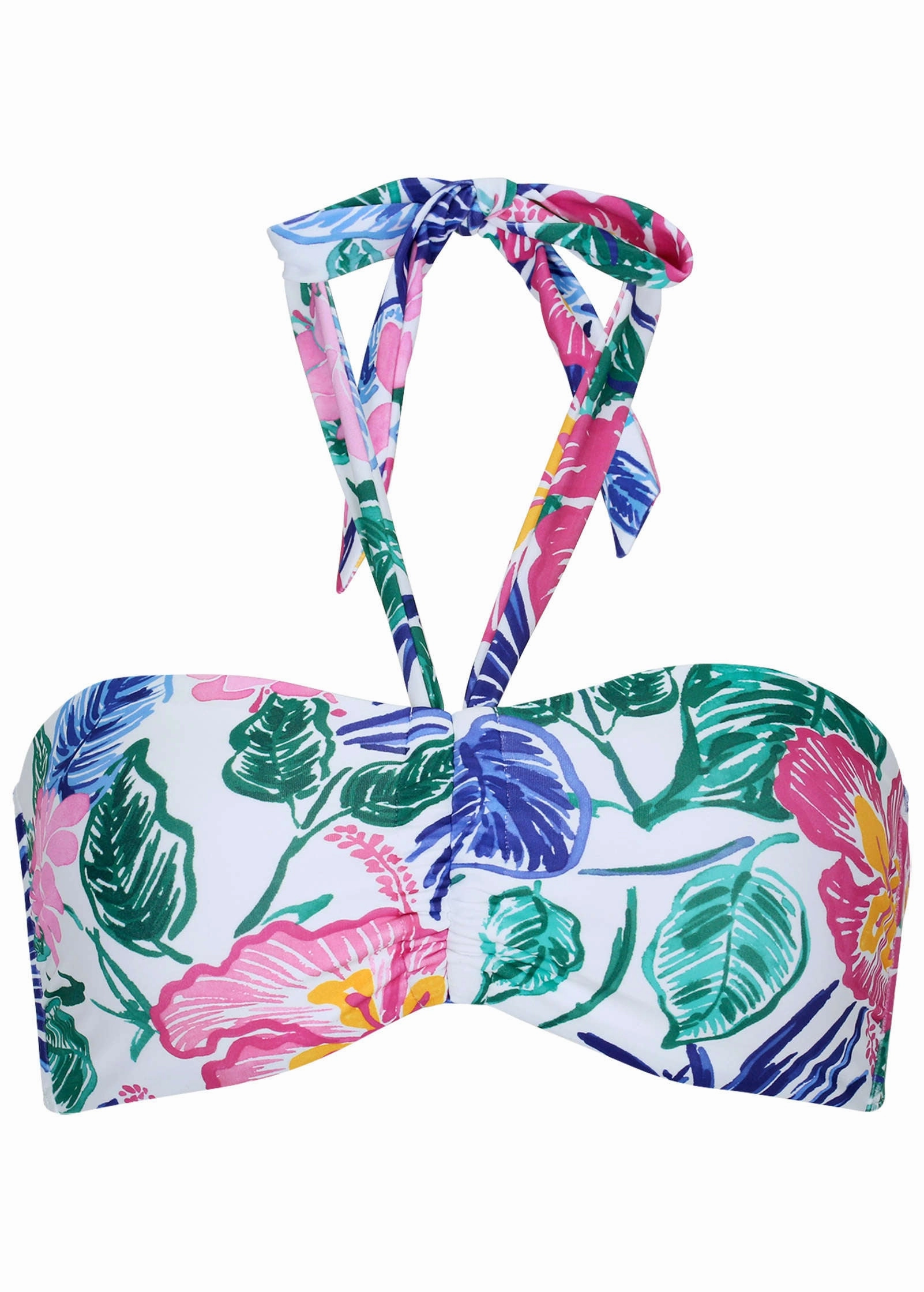 Halter Bikini Top - Botanical Garden