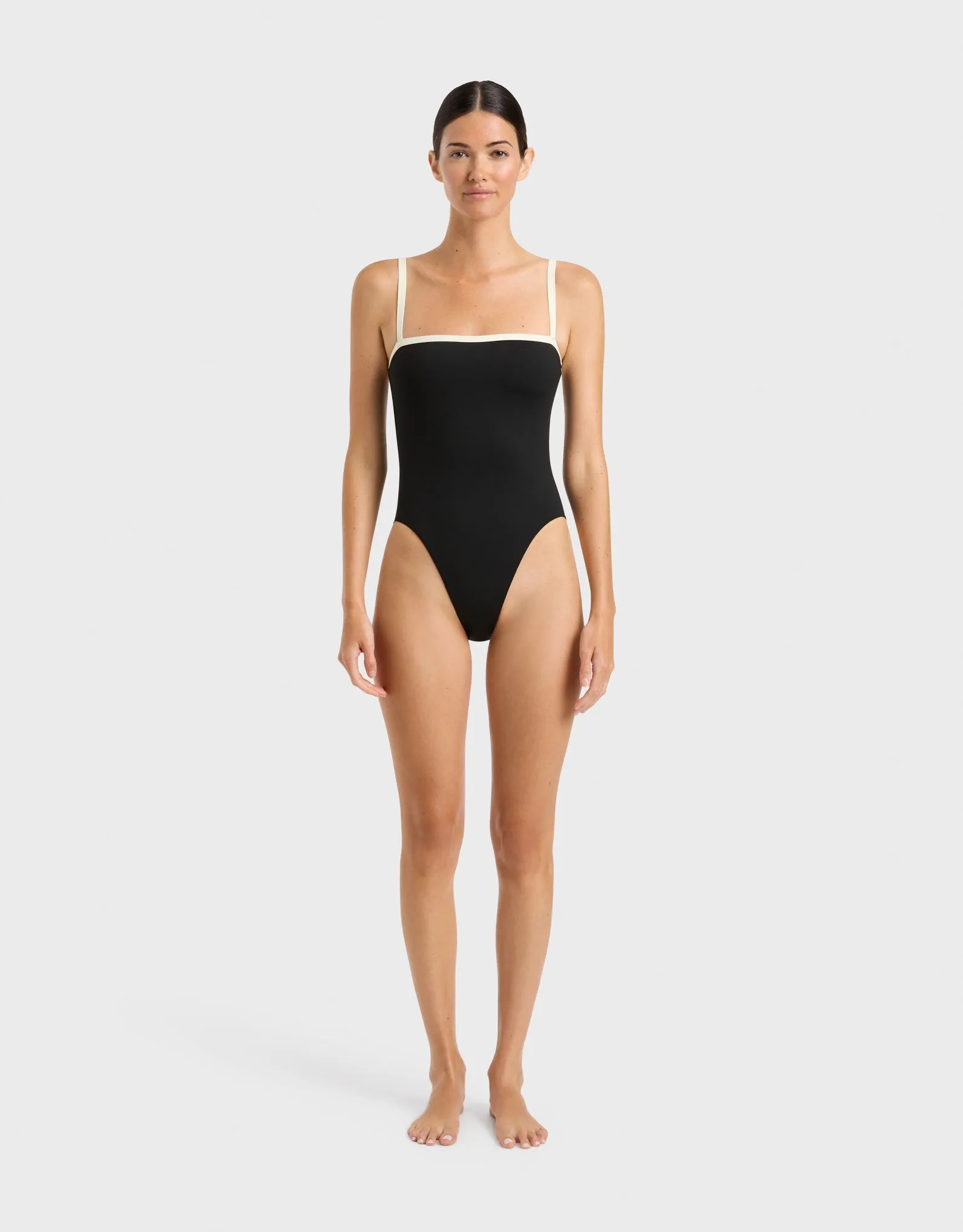 Harlow One Piece Black, A-C Cups