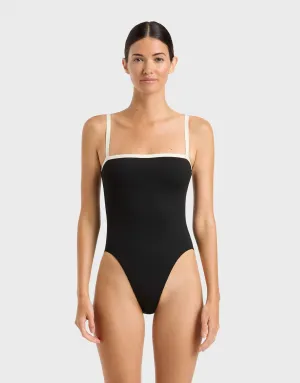 Harlow One Piece Black, A-C Cups