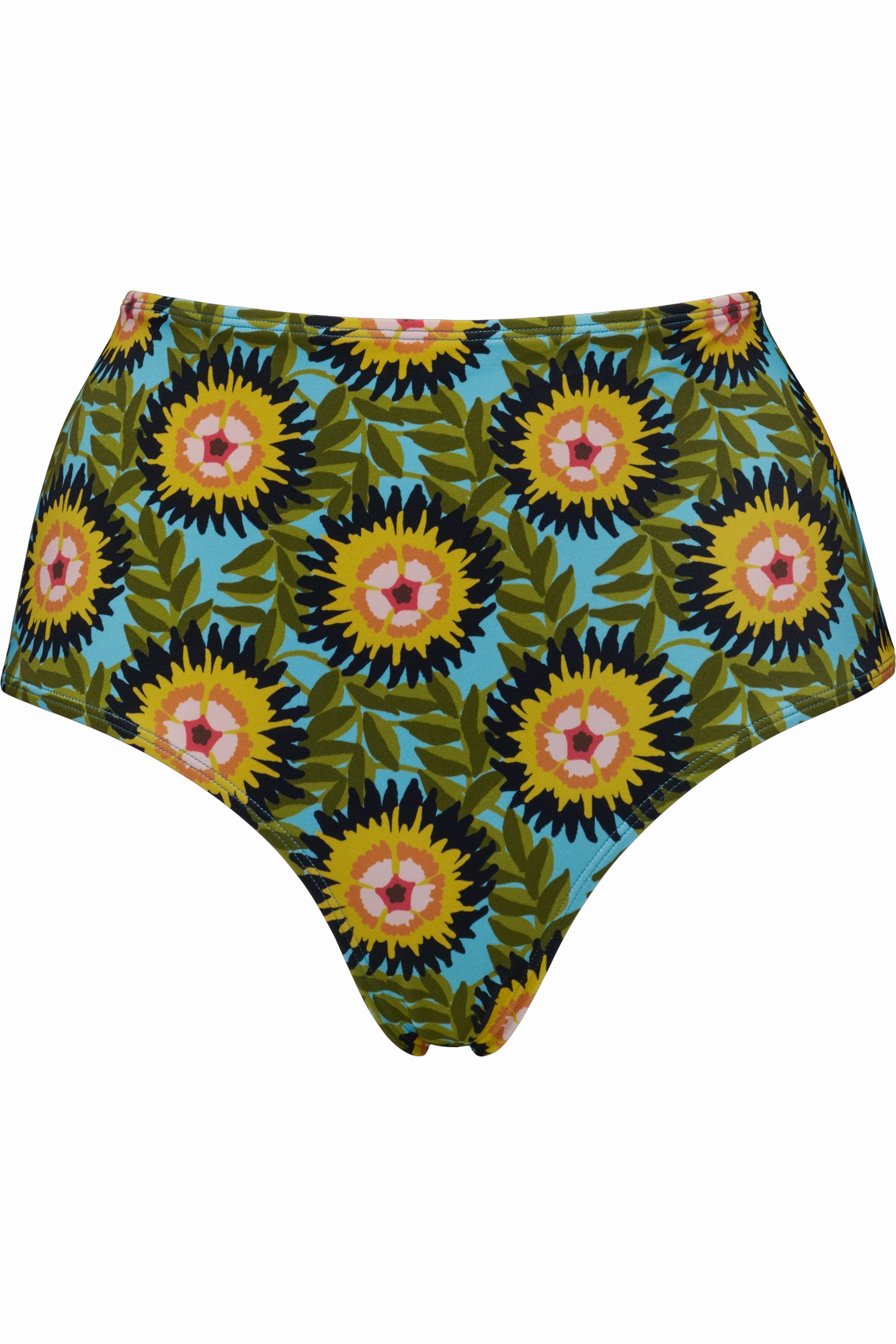 high waist bikini bottom