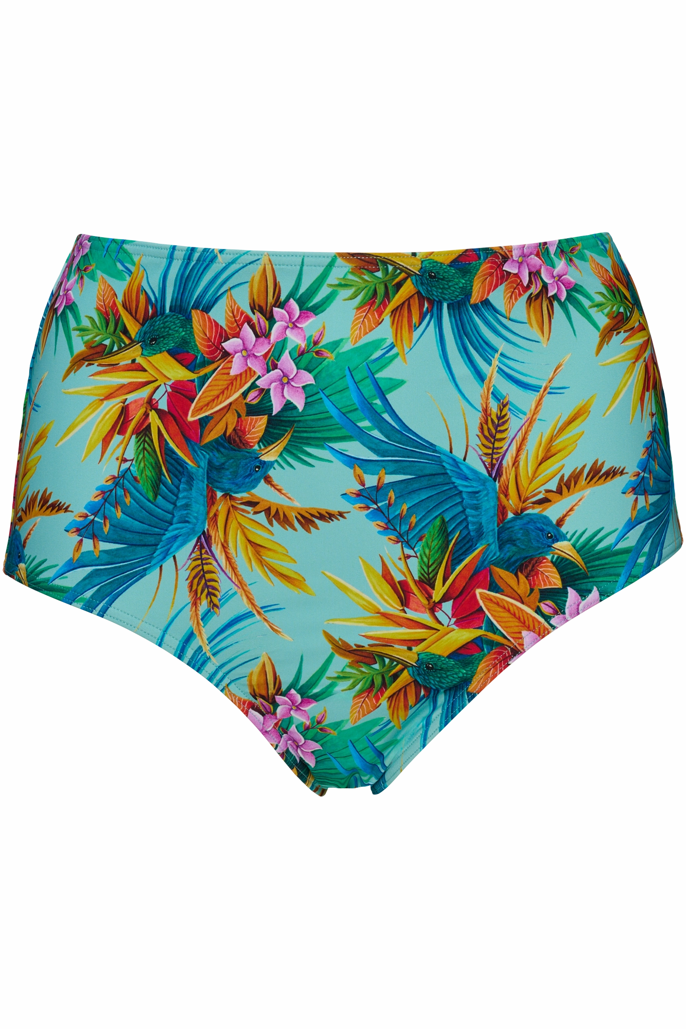 high waist bikini bottom