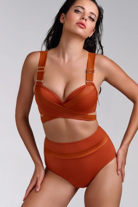 high waist bikini bottom