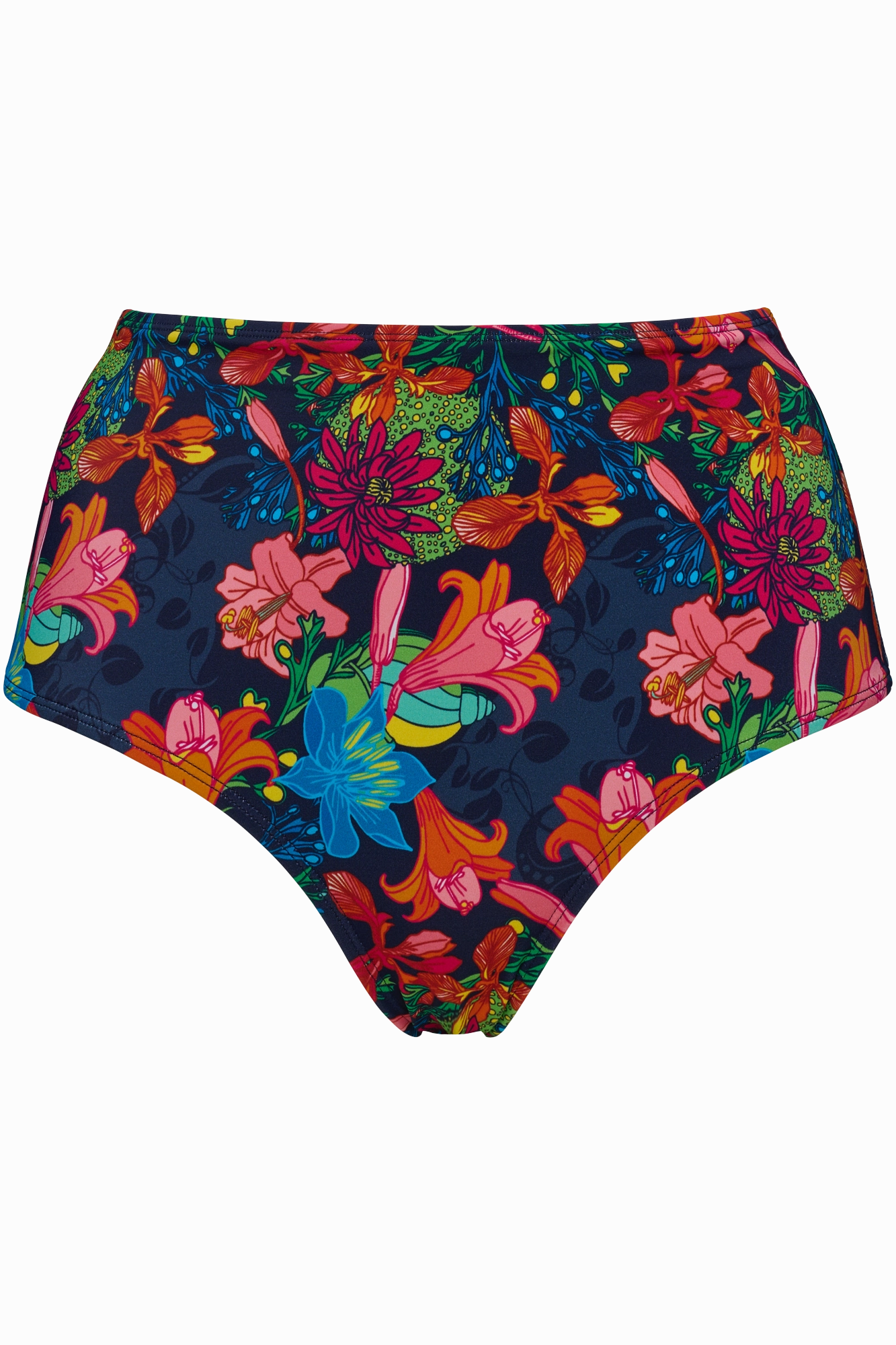 high waist bikini bottom