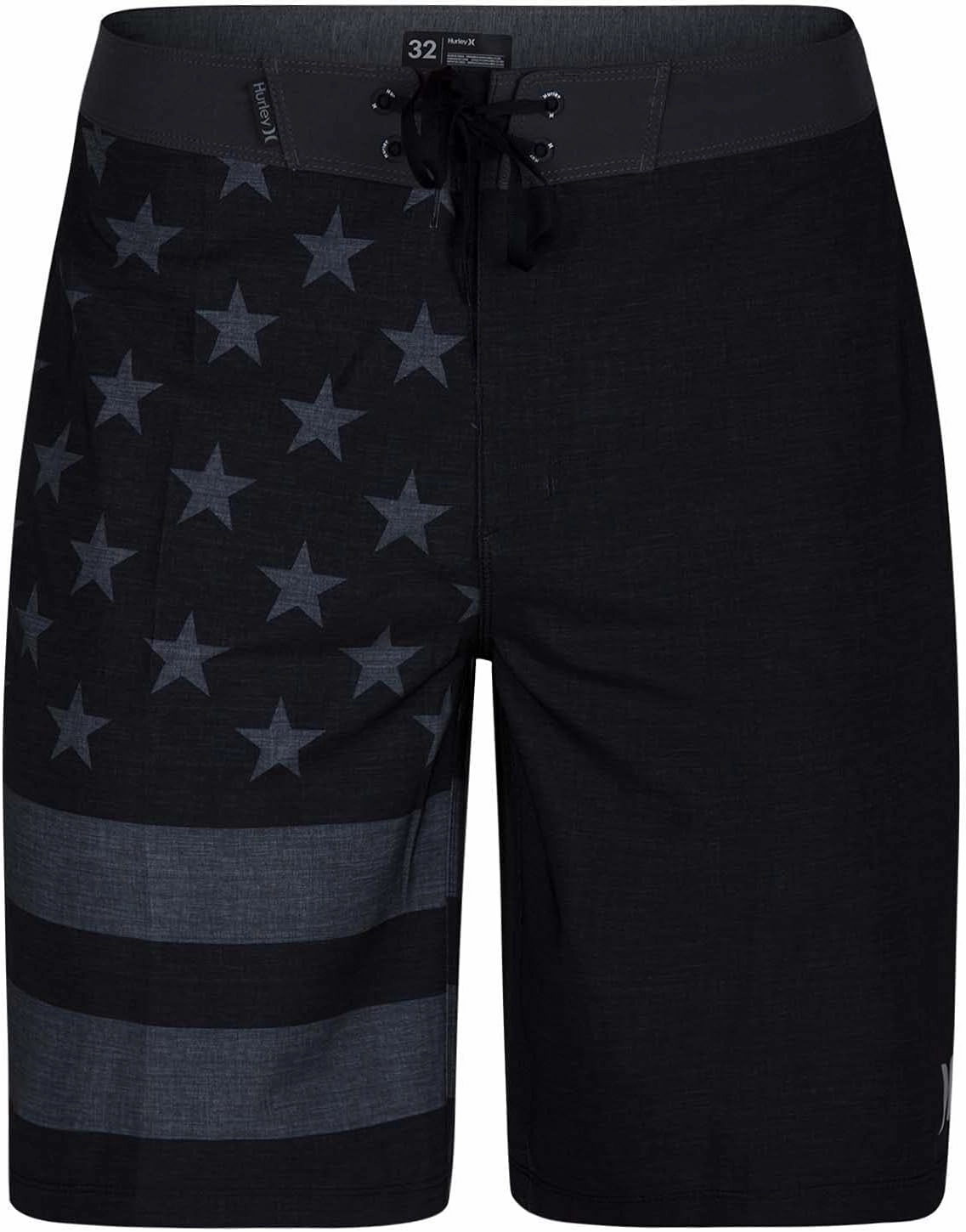 Hurley Men's Phantom-Patriots Cheers USA Flag 20"-Boardshorts