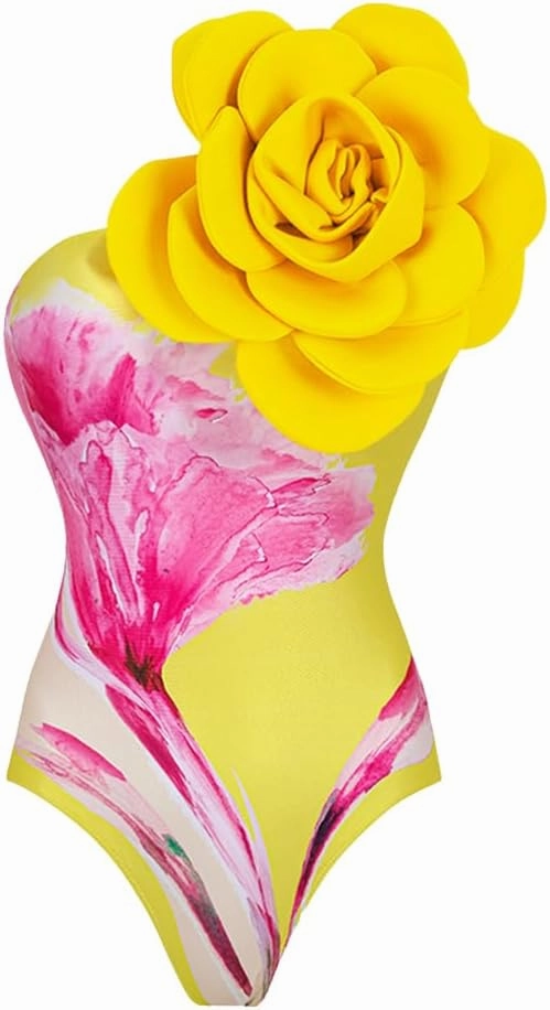 IBAKOM One Piece Swimsuit for Women with Matching Swim Long Skirt Sexy Push Up Bathing Suits Two Pieces Bikini Set
