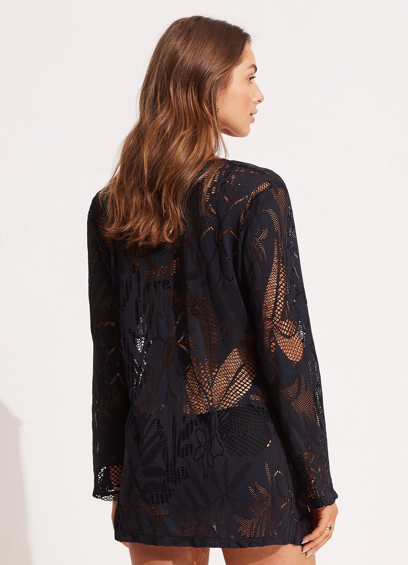 Islands Kaftan - Black