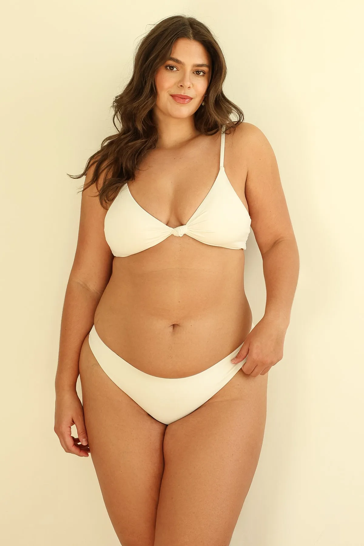 Ivory Triangle Cheeky Set