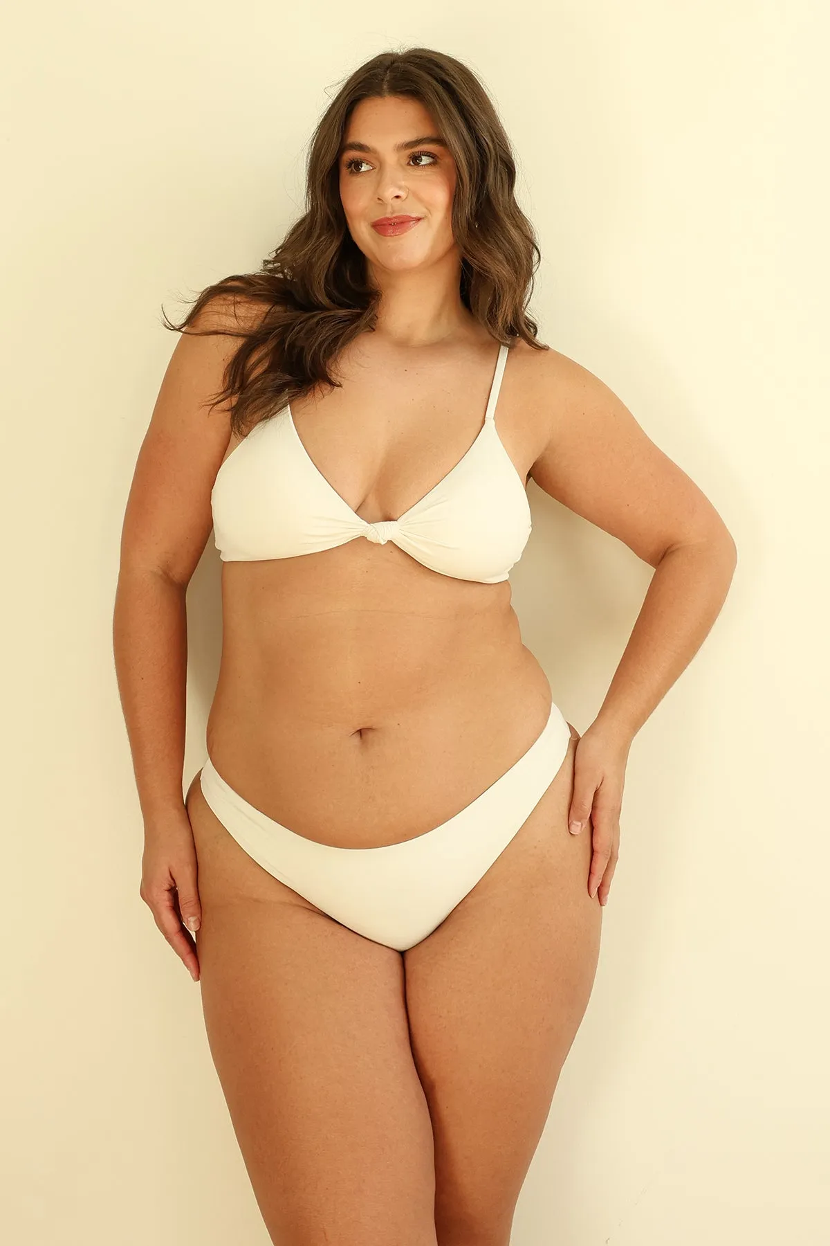 Ivory Triangle Cheeky Set