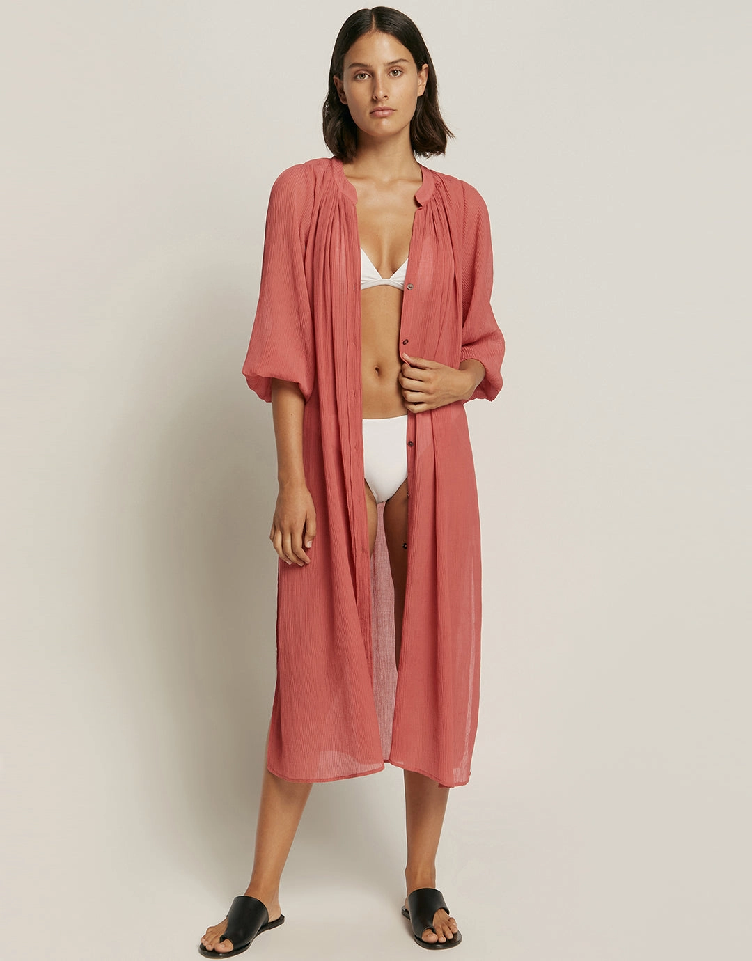 Jetset Maxi Shirt Dress - Sienna