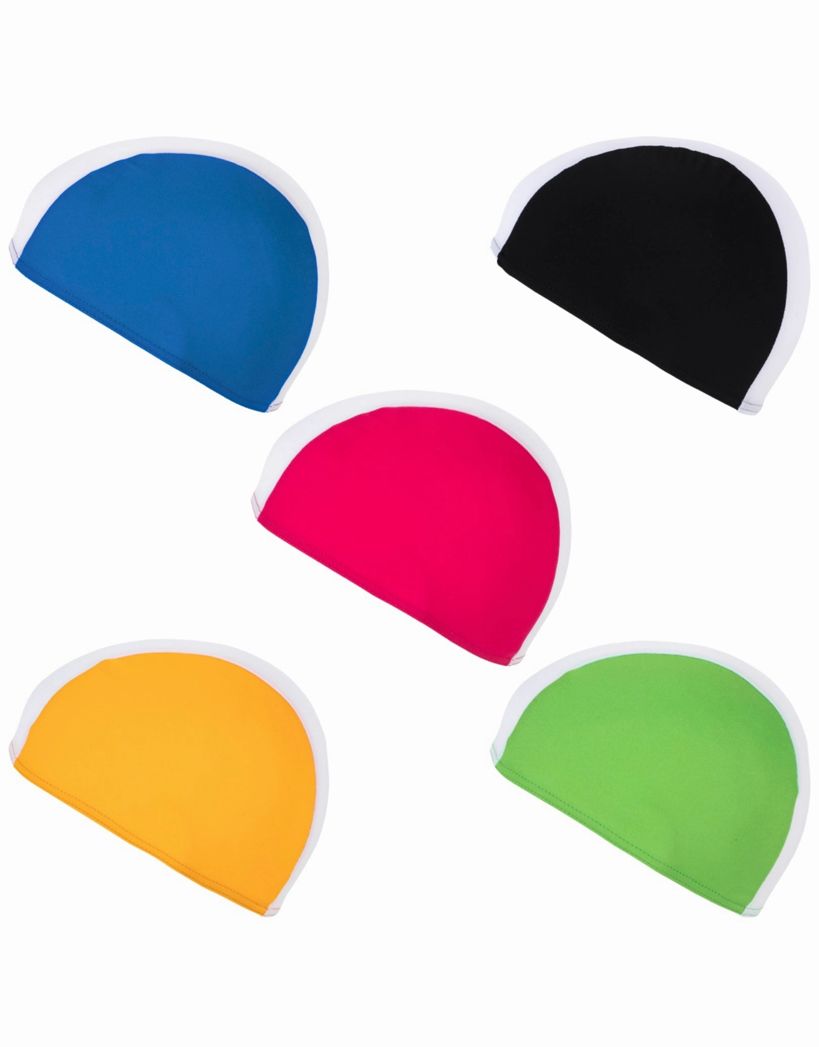 Junior Fabric Swim Cap - Multi