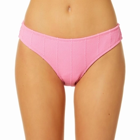 Juniors Womens Textured Hipster Swim Bottom Separates