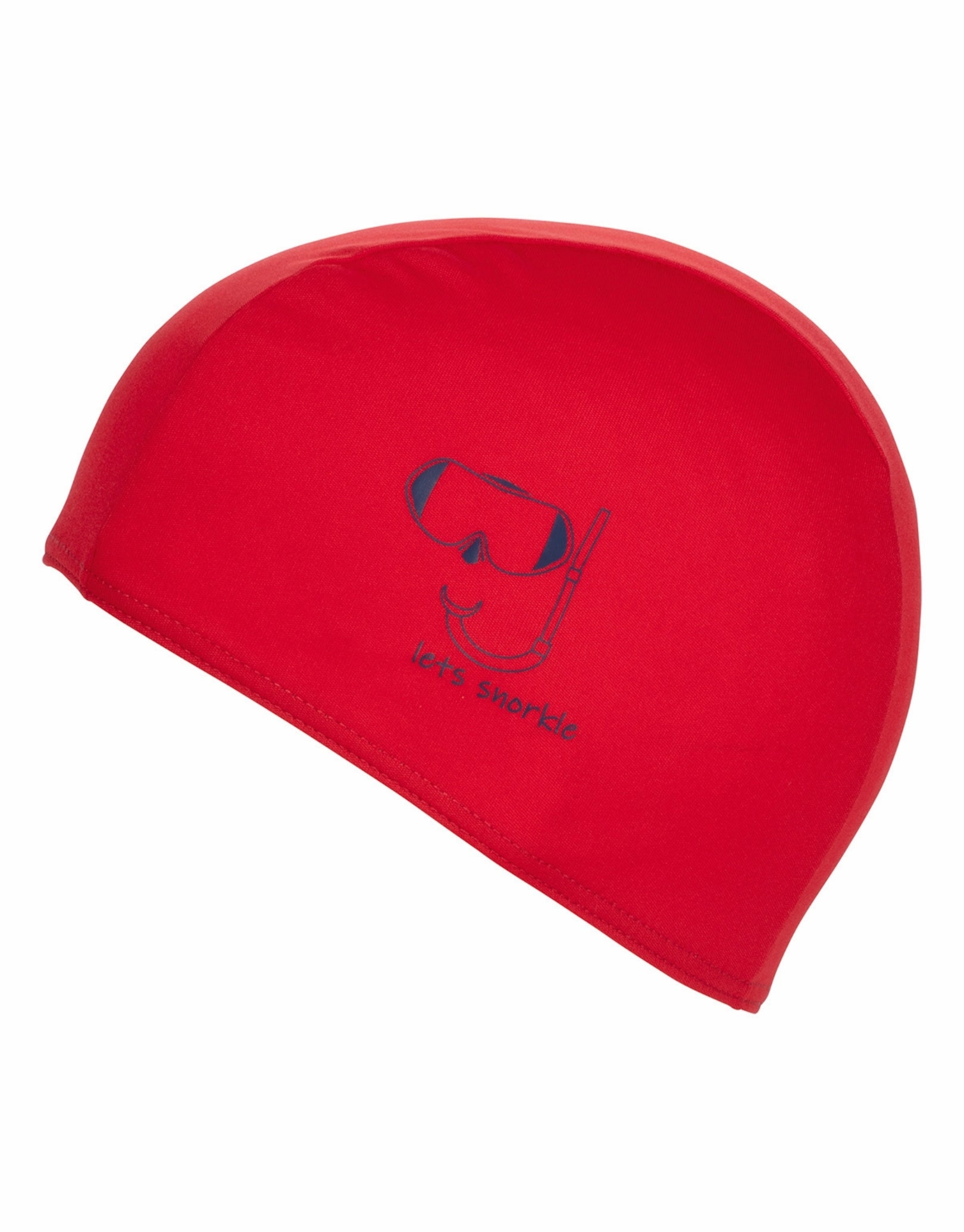 Kids Printed Polyester Fabric Swim Cap