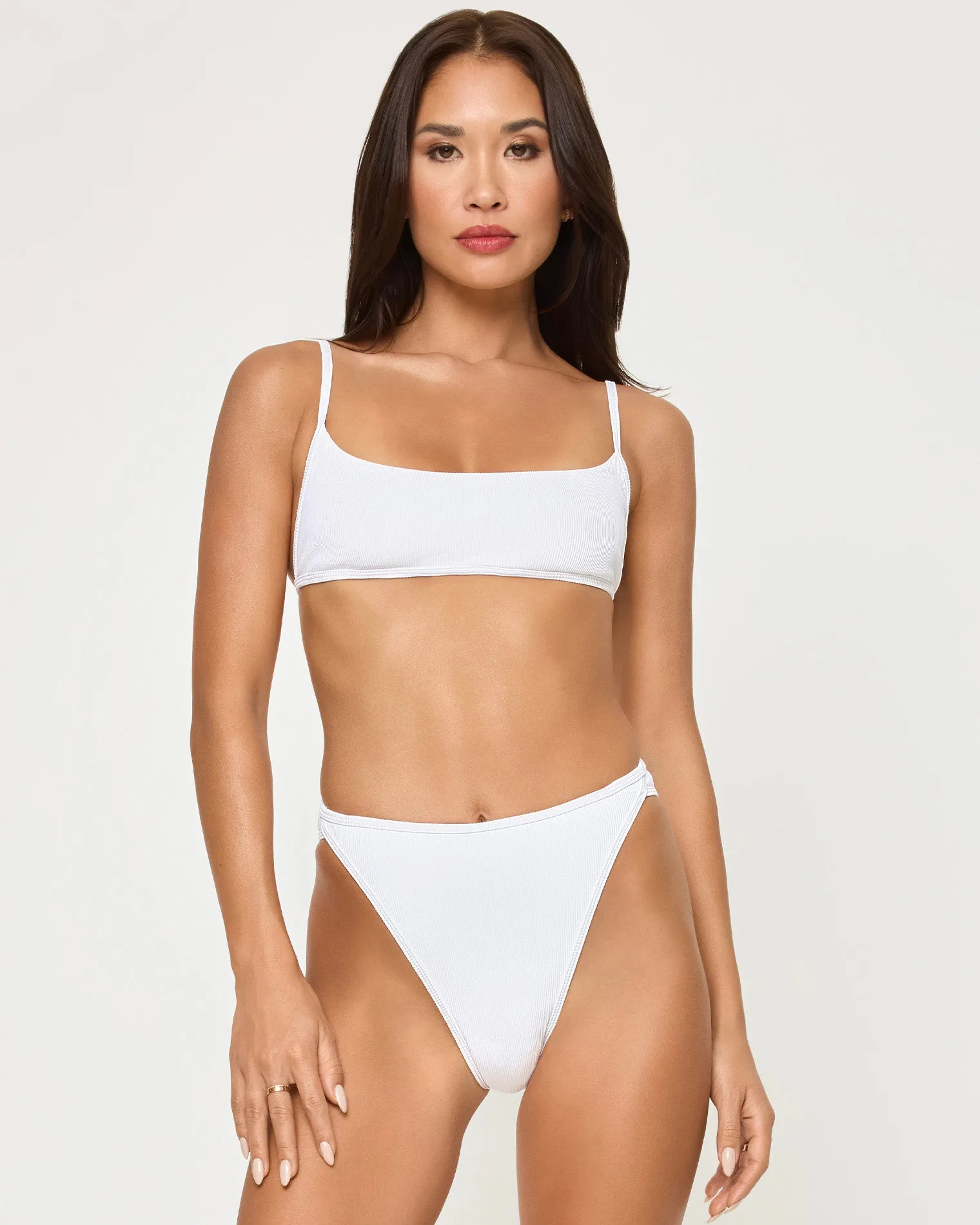 Kourt Bikini Bottom - White