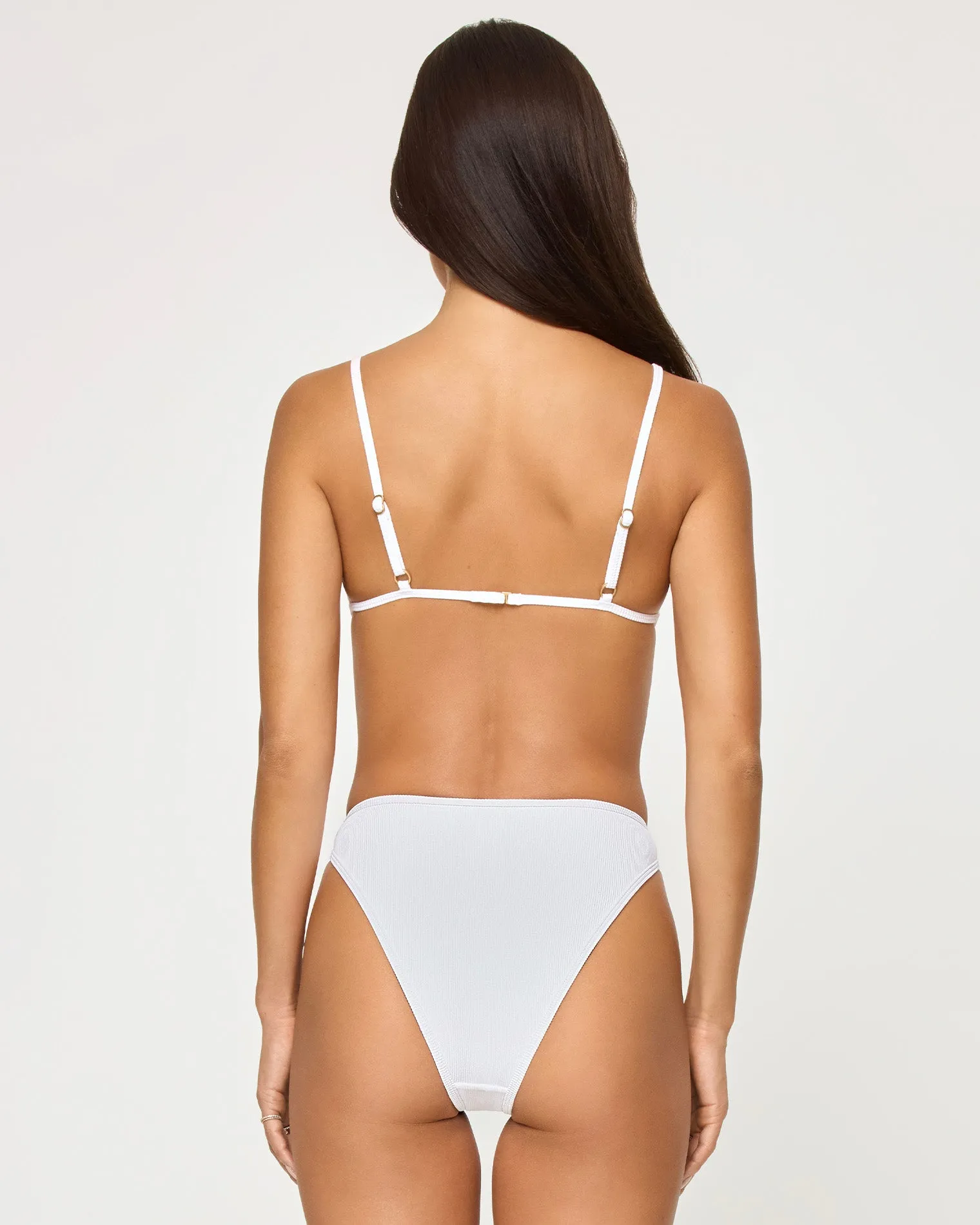 Kourt Bikini Bottom - White