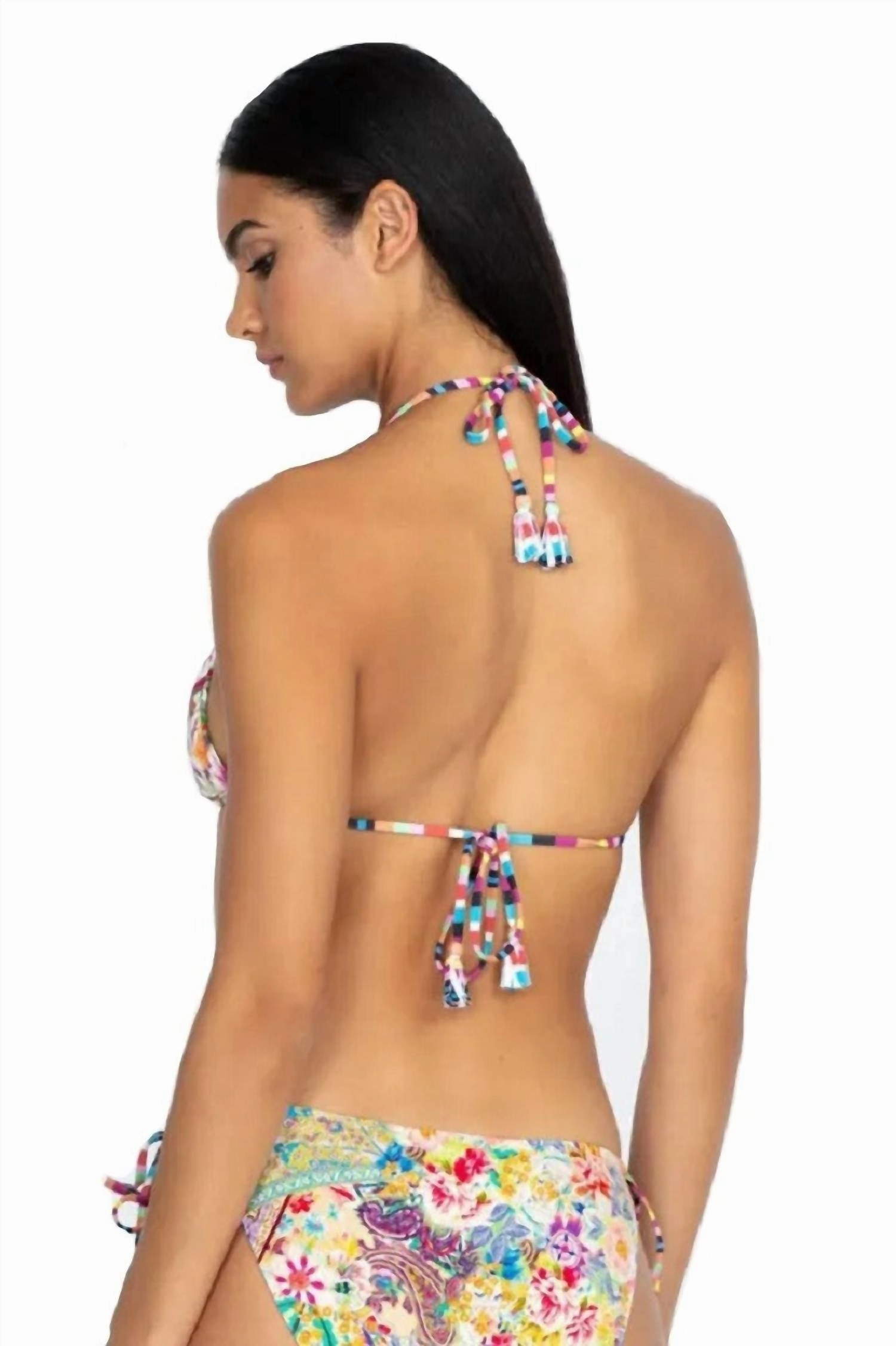Locita String Bikini Top In Multi