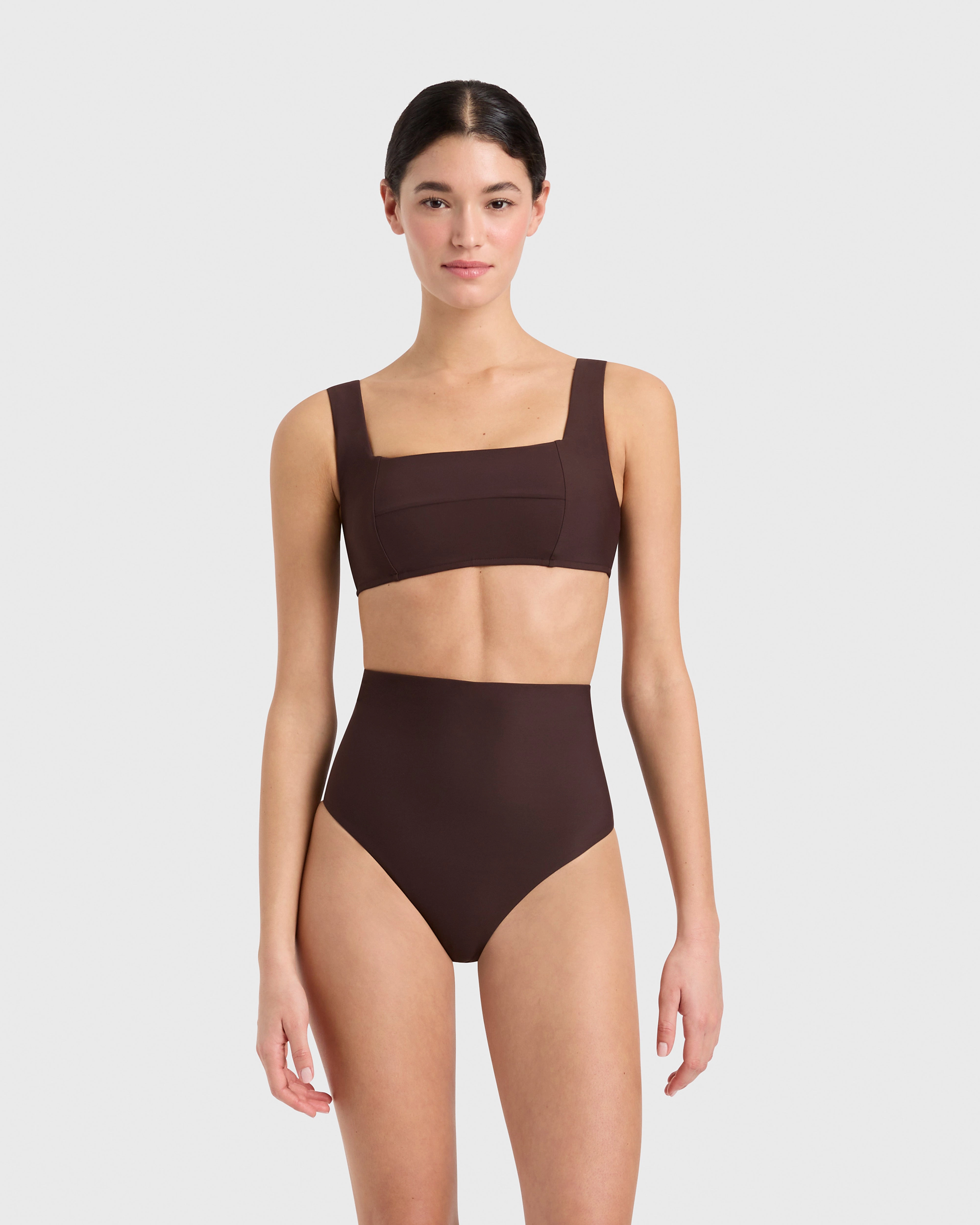 Lola Bikini Top - Mocha (Sculpteur)