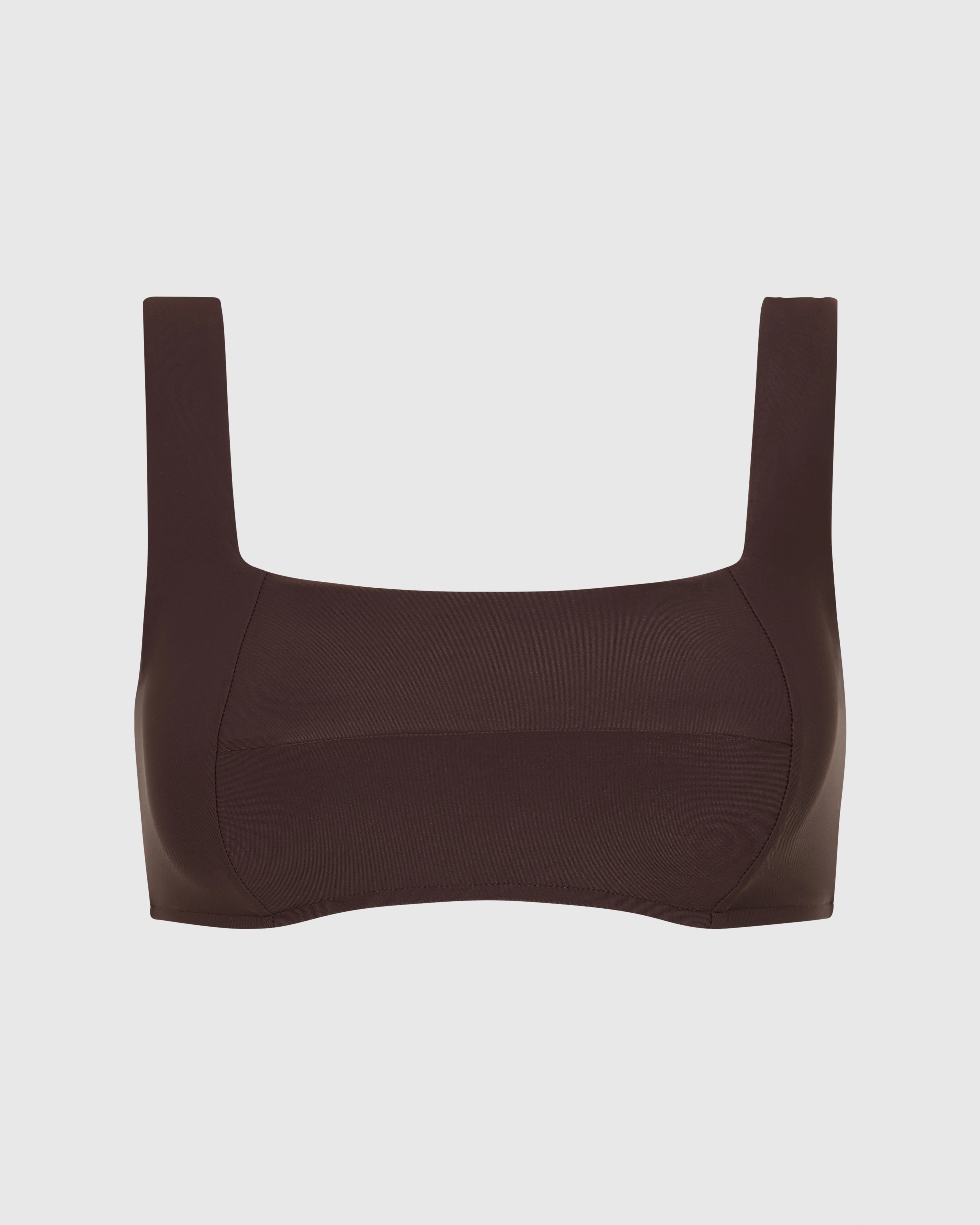 Lola Bikini Top - Mocha (Sculpteur)