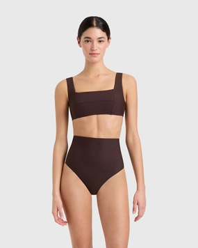Lola Bikini Top - Mocha (Sculpteur)