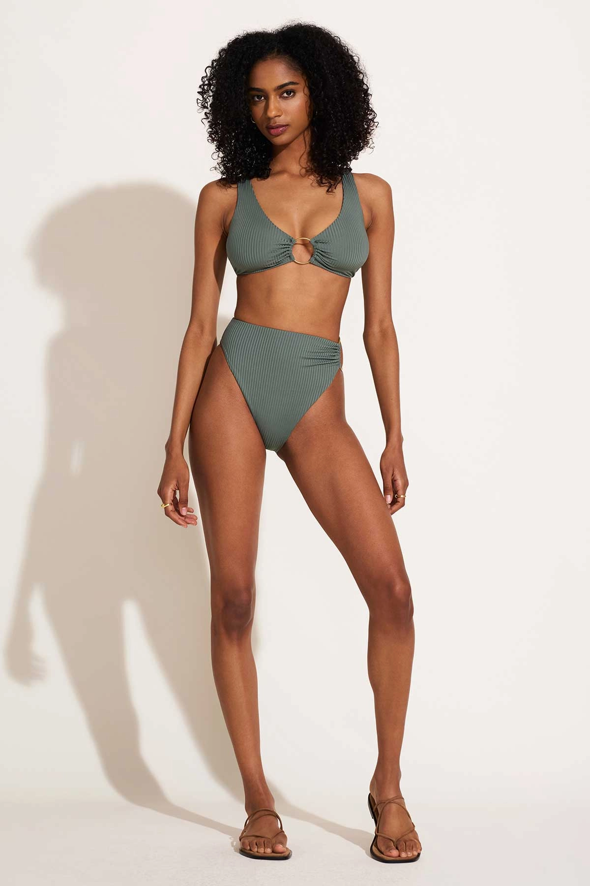 Lolita Bottom - Sea Green EcoRib