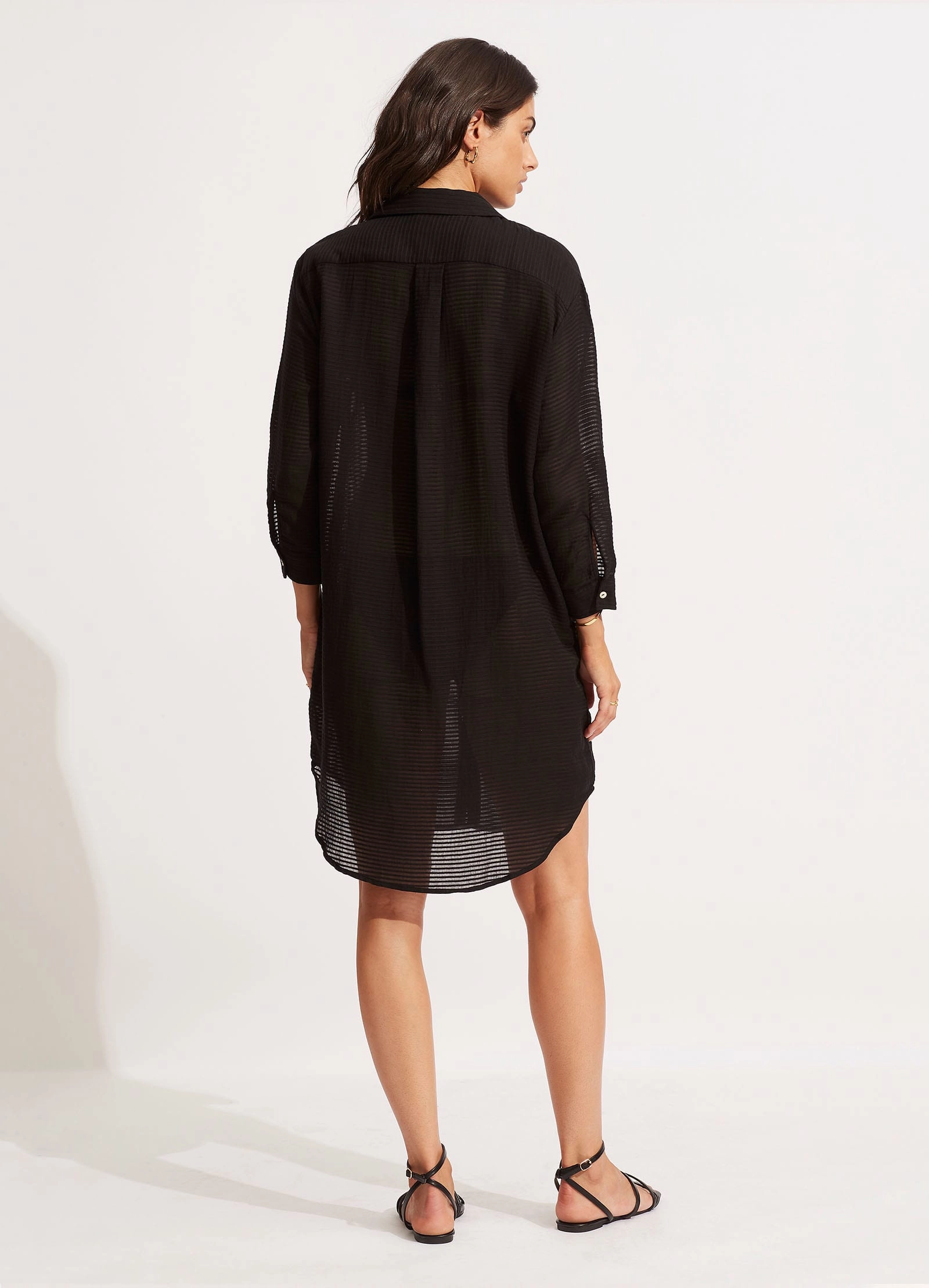 Longshore Cover Up - Black