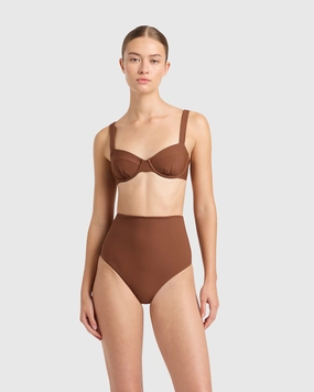 Lori Bikini Top - Cocoa (Sculpteur)