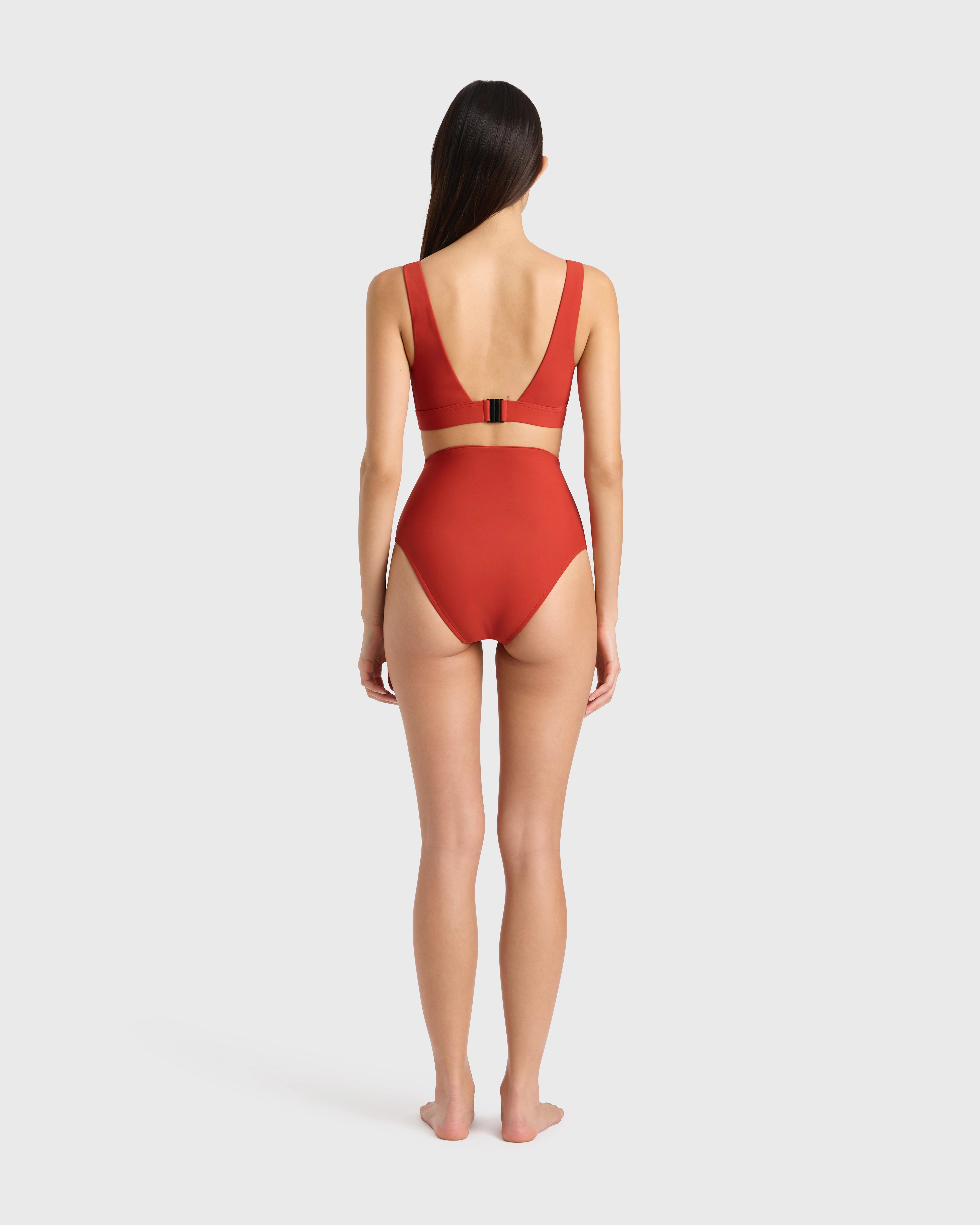 Lya Bikini Top - Rosso (Sculpteur)