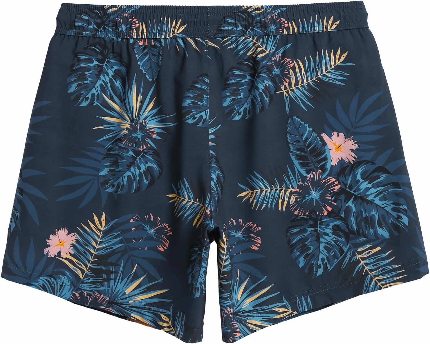 maamgic Mens 5.5 Inch Swim Trunks with Compression Liner Board Shorts Quick Dry Beach Swimwear with Zipper Pockets