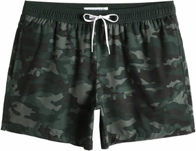 maamgic Mens Boys 80s 90s Vintage 4 Way Stretch Swim Trunks with Mesh Lining Quick Dry Swim Suits Board Shorts