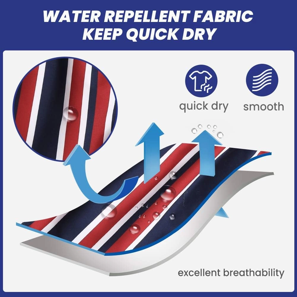 maamgic Mens Swim Trunks 5" with Mesh Lining Quick Dry Bathing Suits for Men Swim Shorts Swimwear
