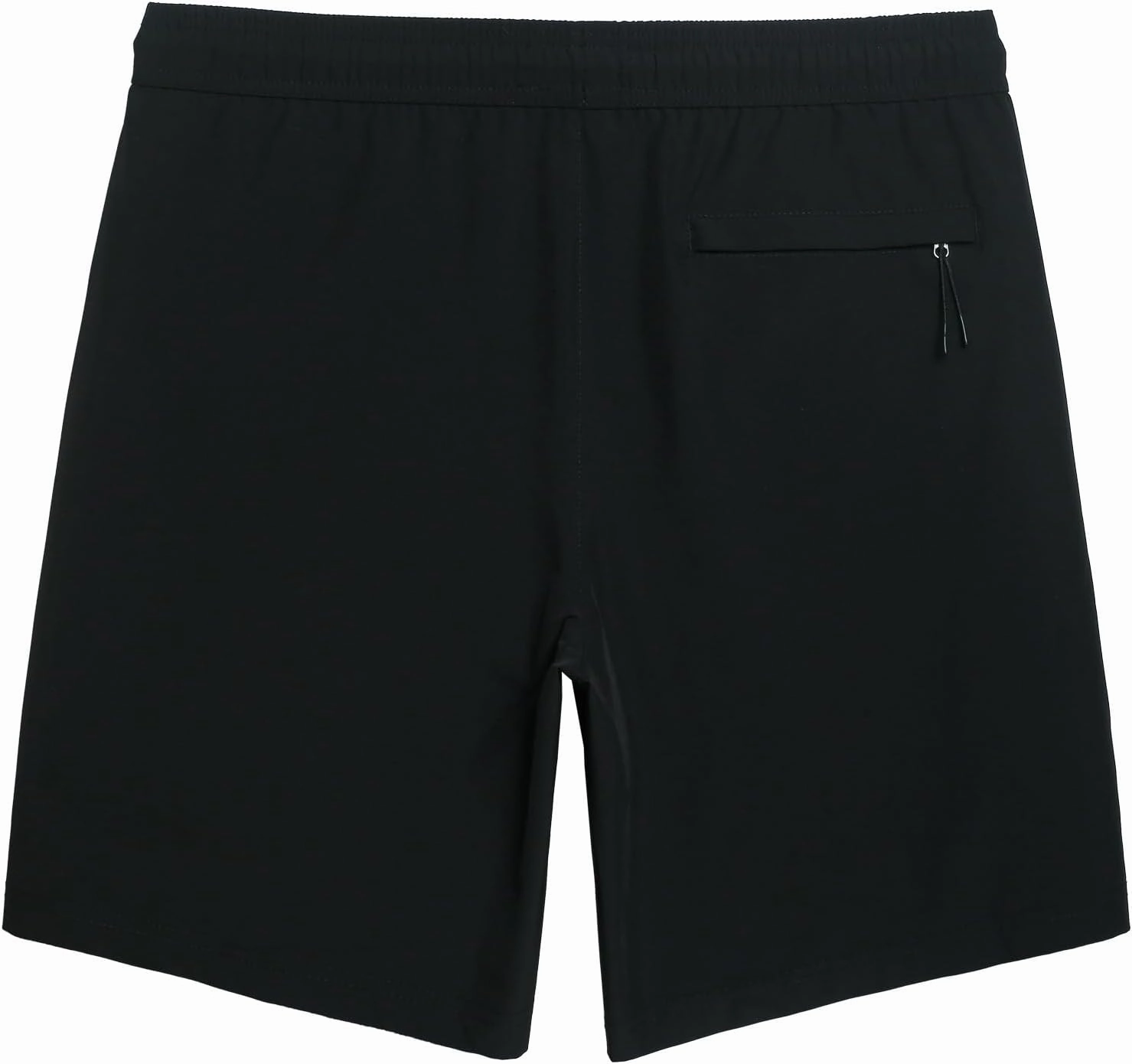 maamgic Mens Swim Trunks 9 Inch with Mesh Lining Bathing Suit Stretch Board Shorts with Zip Pockets for Swimming Shark