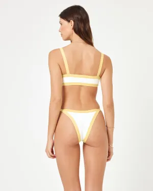 Mackenzie Bikini Bottom - Cream-Daisy