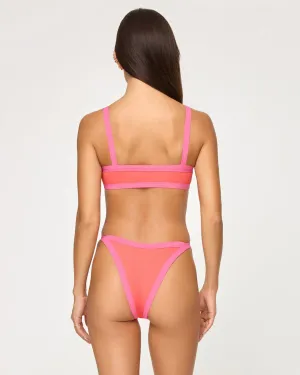 Mackenzie Bikini Bottom - Grapefruit-Bubblegum Pink
