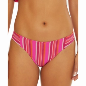 Marai Womens Striped Polyester Swim Bottom Separates