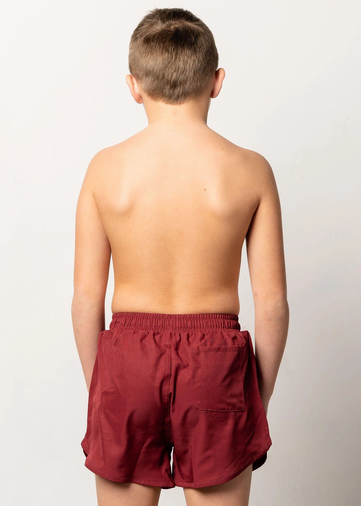 Maroon | Youth Retro Shorties