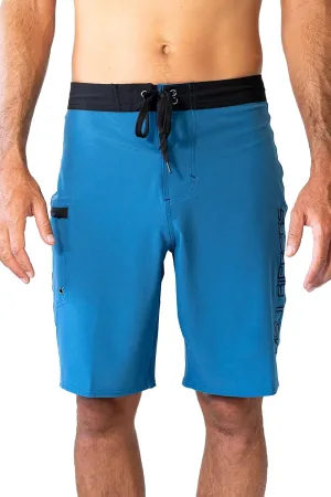 Maui Rippers Mens 21" Board Short Swim Trunks 4-Way Stretch with Large Pockets