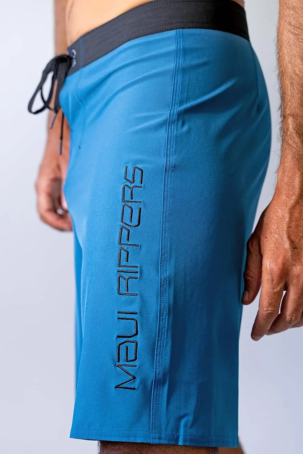 Maui Rippers Mens 21" Board Short Swim Trunks 4-Way Stretch with Large Pockets