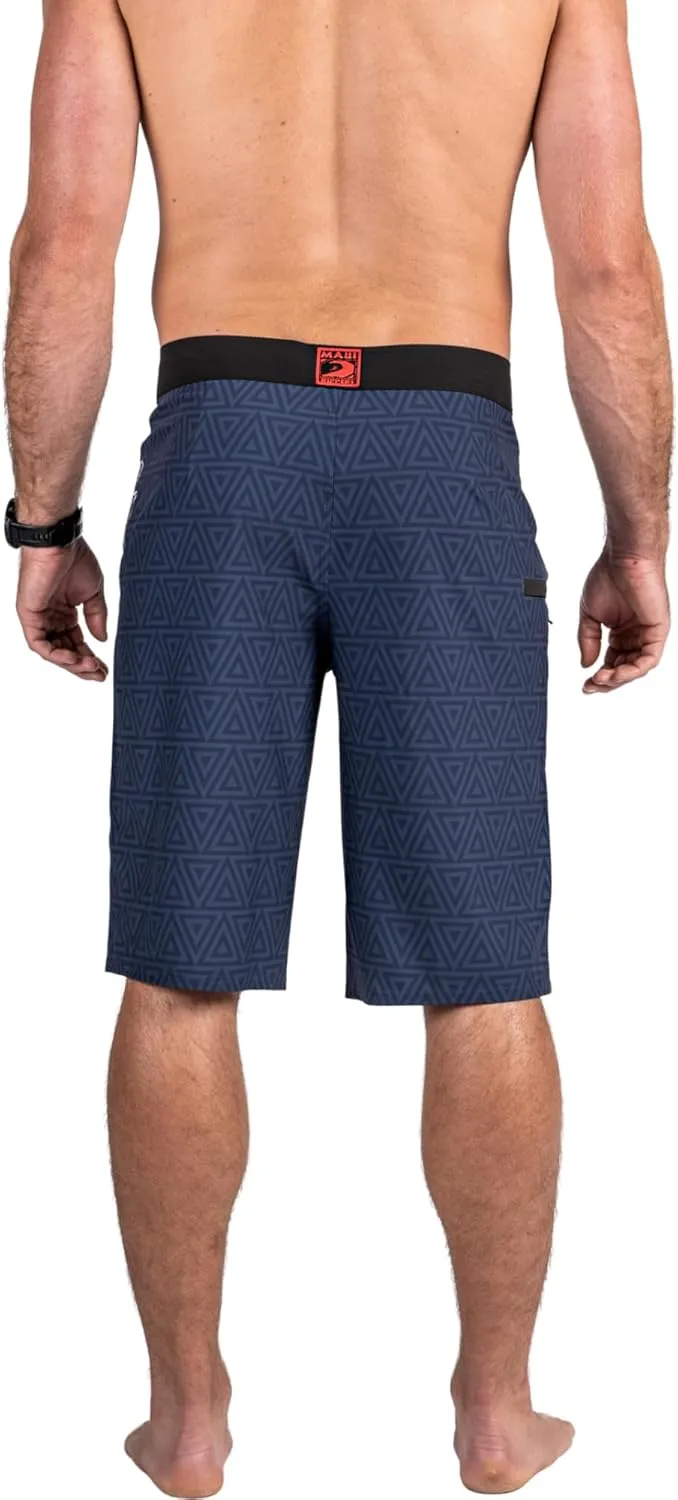 Maui Rippers Very Long 4 Way Stretch Boardshorts 24 Inch Outseam