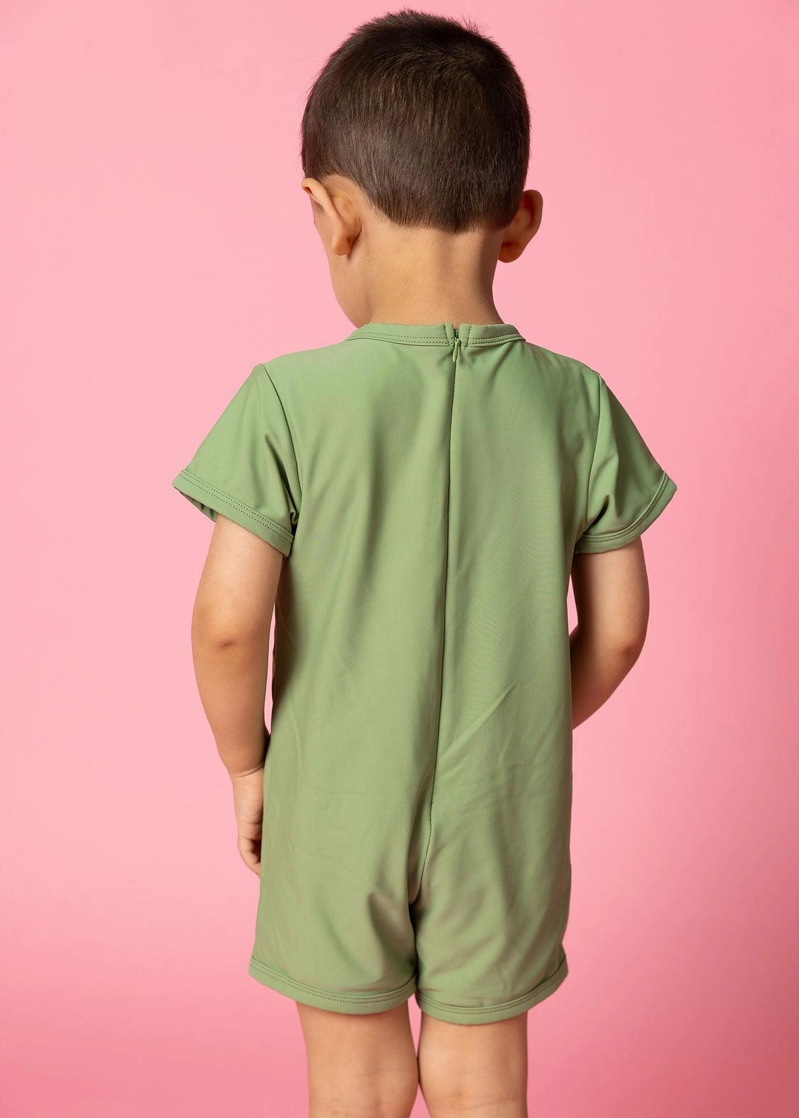 Meadow Green | Mini Shorties Rashguard (Unisex)
