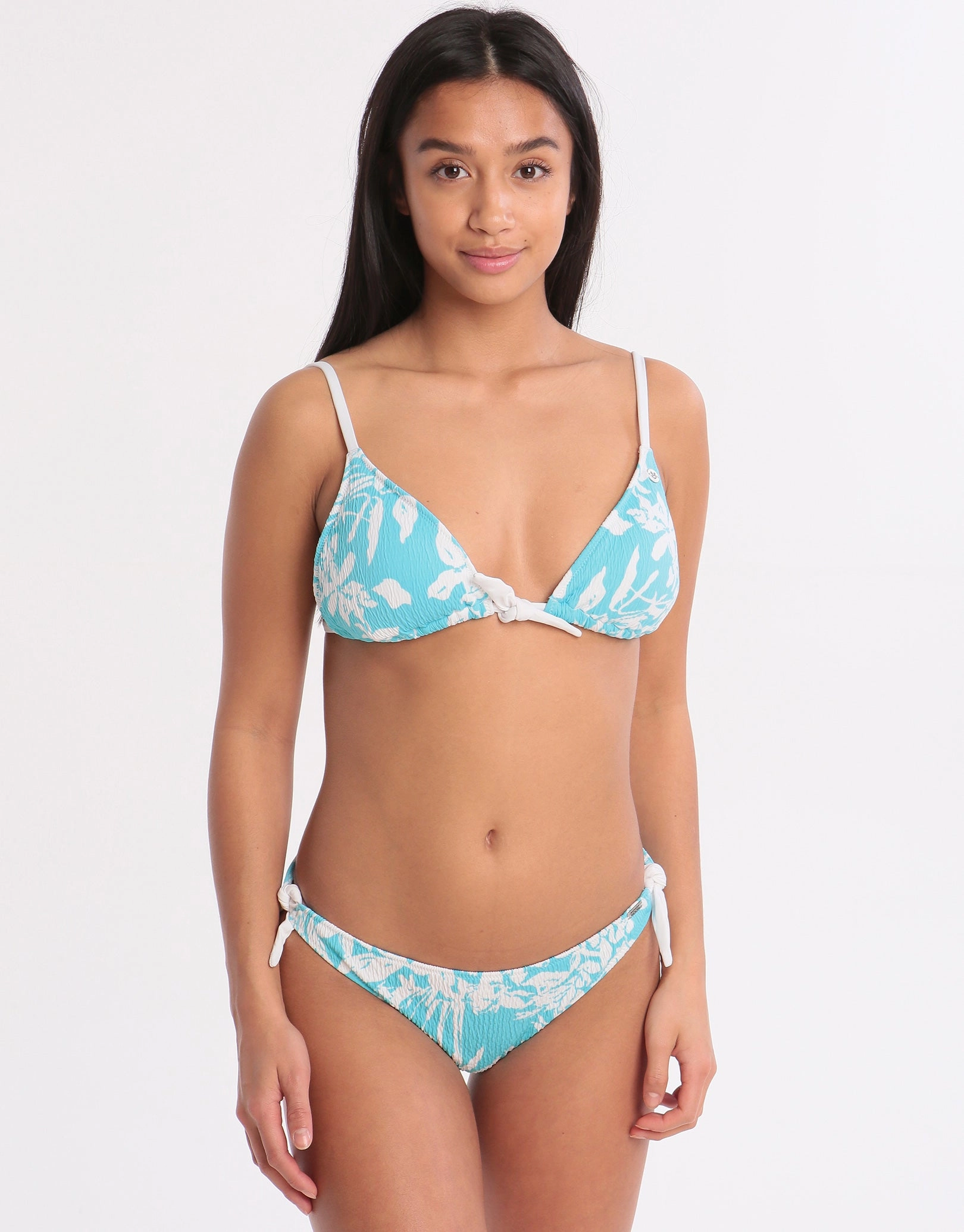 Meadview Mikta Tie Bikini Bottom - Turquoise