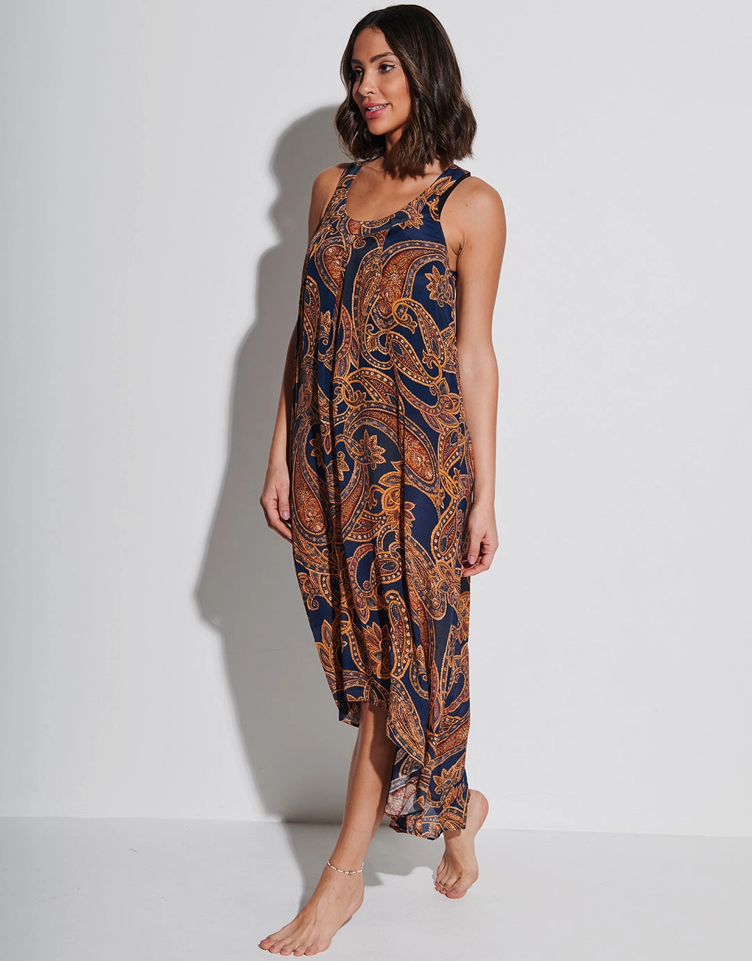 Memory Maxi Dress - Sunset Navy